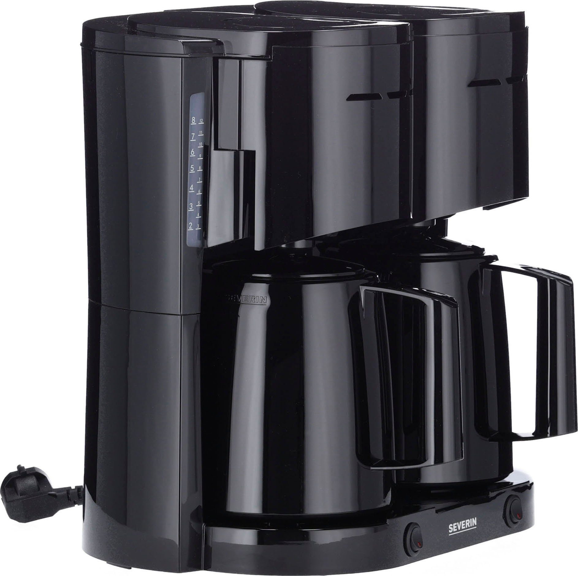 Severin Filterkoffieapparaat KA 9315 Duo, 1 l