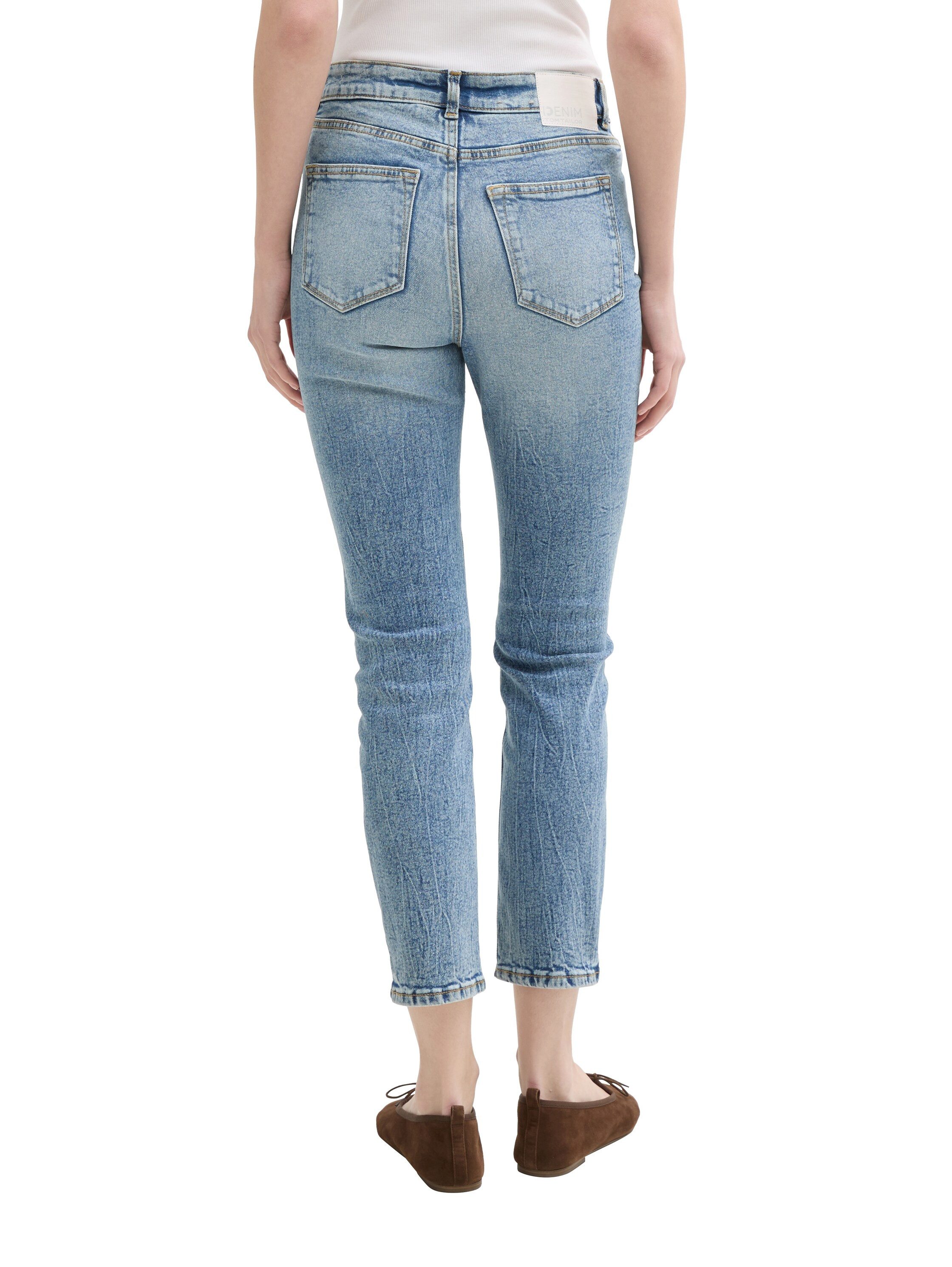Tom Tailor Denim 7/8 jeans in gebruikte look