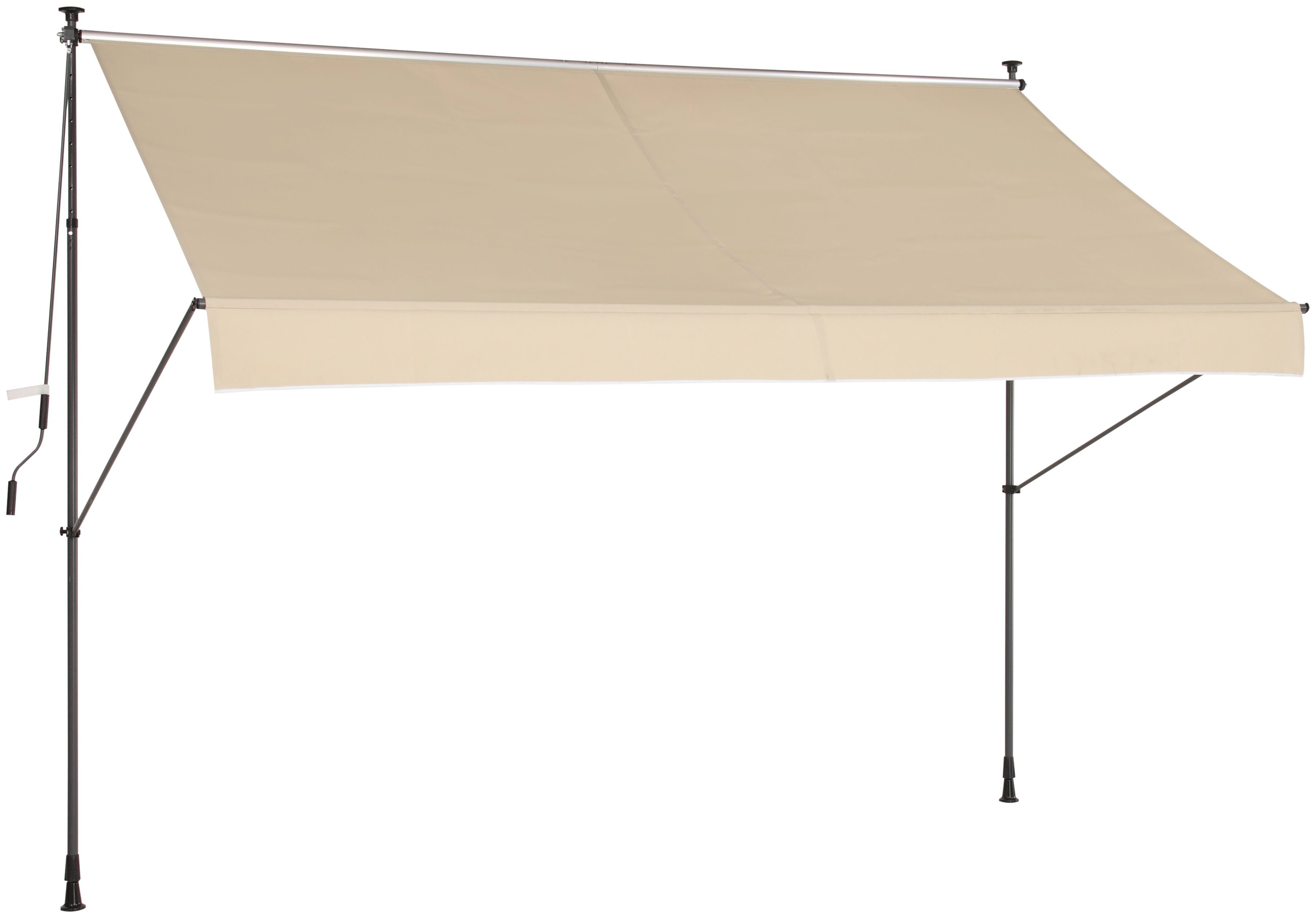 KONIFERA Klemzonnescherm Breedte/uitval: 300x150 cm