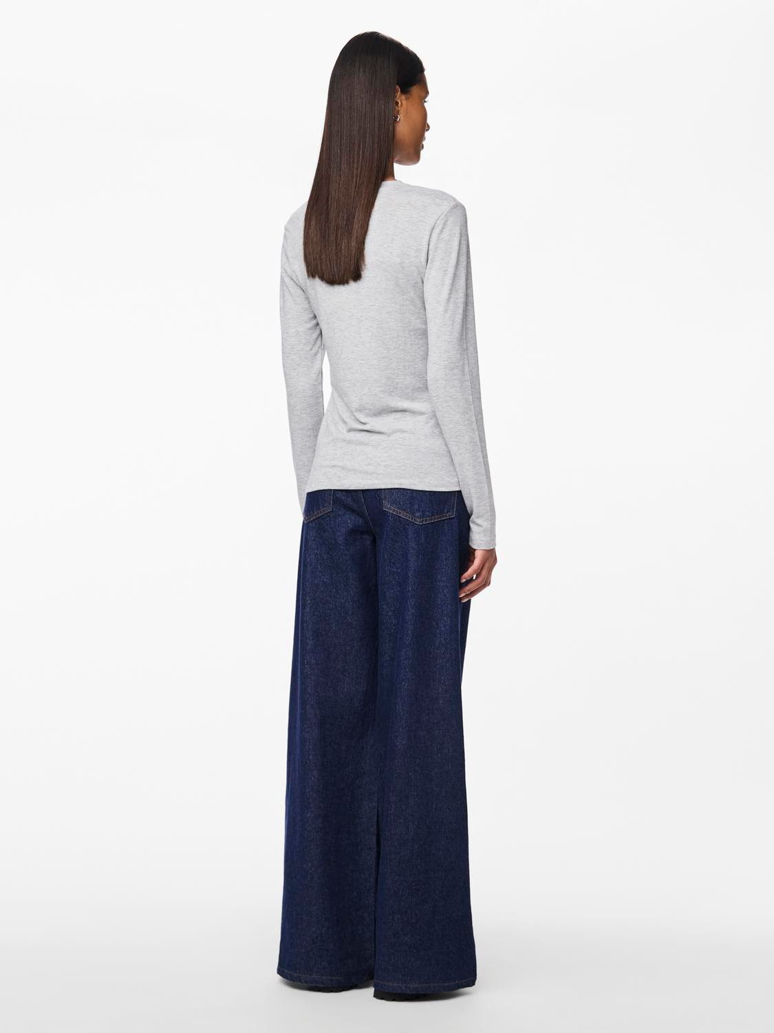 pieces Shirt met lange mouwen PCMARIA LS TOP NOOS BC