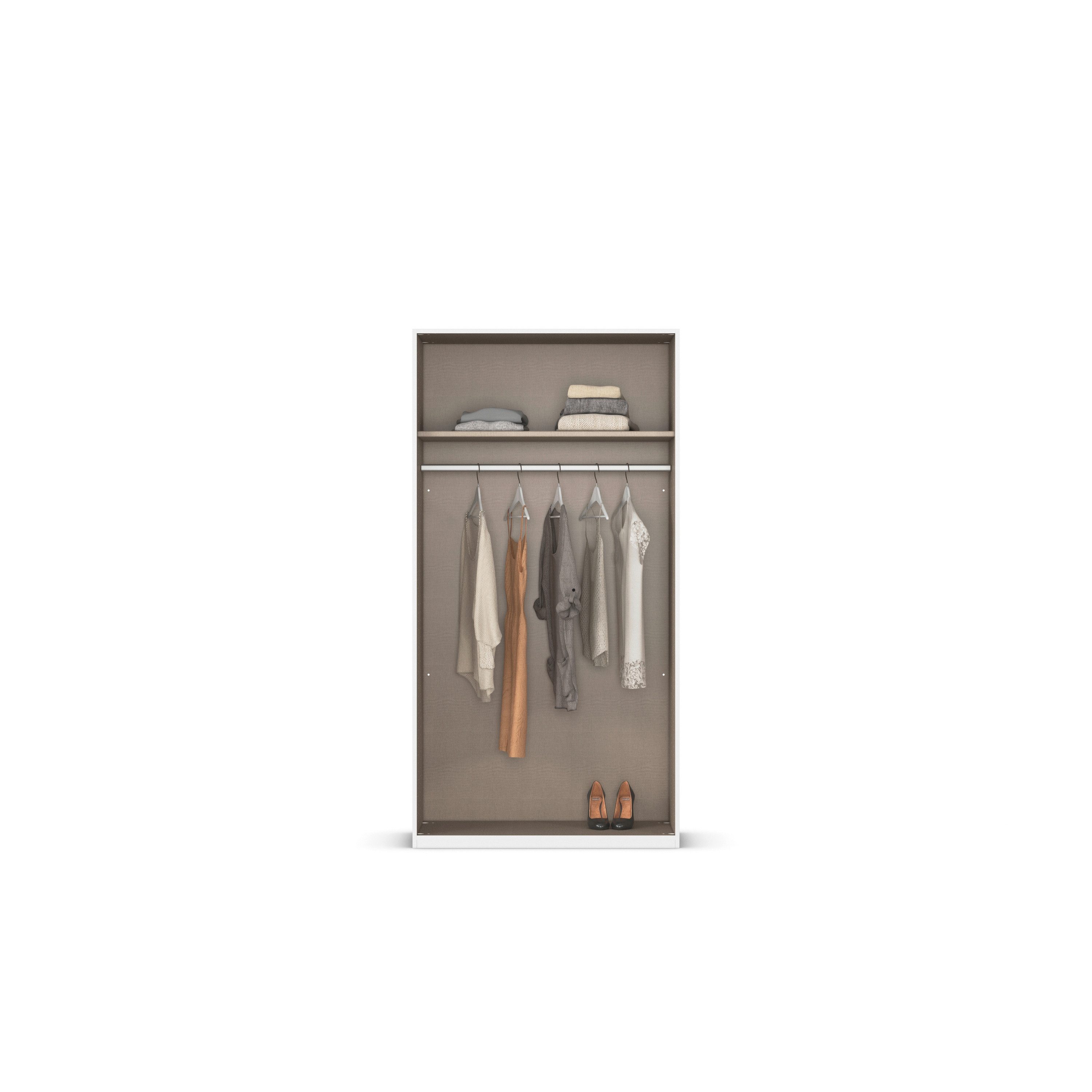 rauch Draaideurkast Kledingkast Kast Garderobe Slaapkamerkast EVELYN in elegante stijl, veel opbergruimte 4 breedtes en 2 hoogtes made in germany