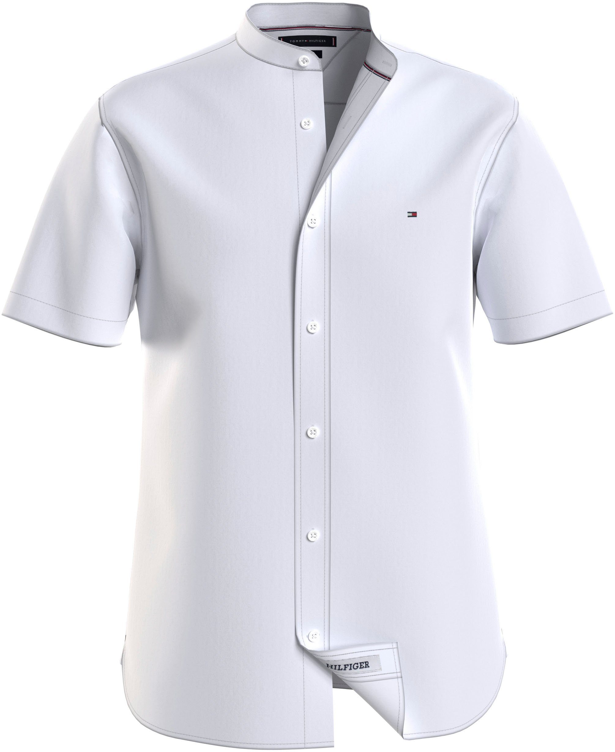 Tommy Hilfiger Regular fit vrijetijdsoverhemd met halflange mouwen
