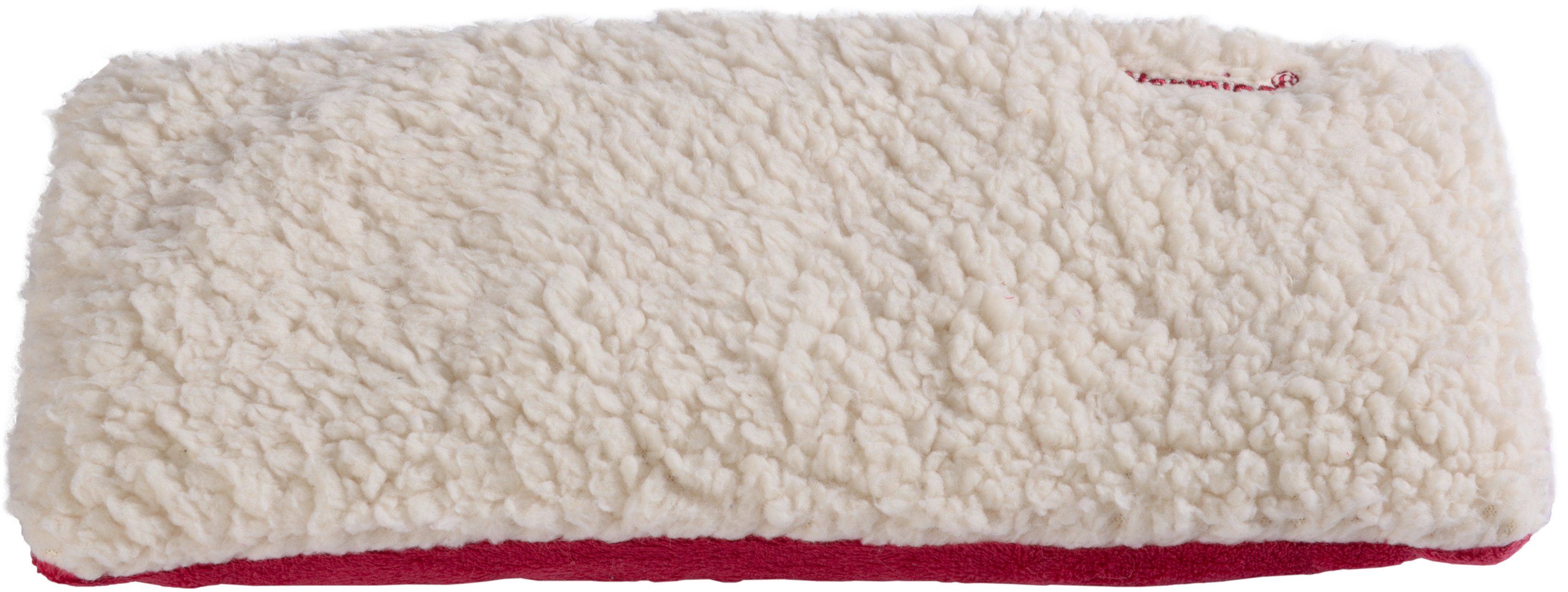 Otto Warmies Warmtekussen Hot-Pak® Sherpa beige/rood aanbieding