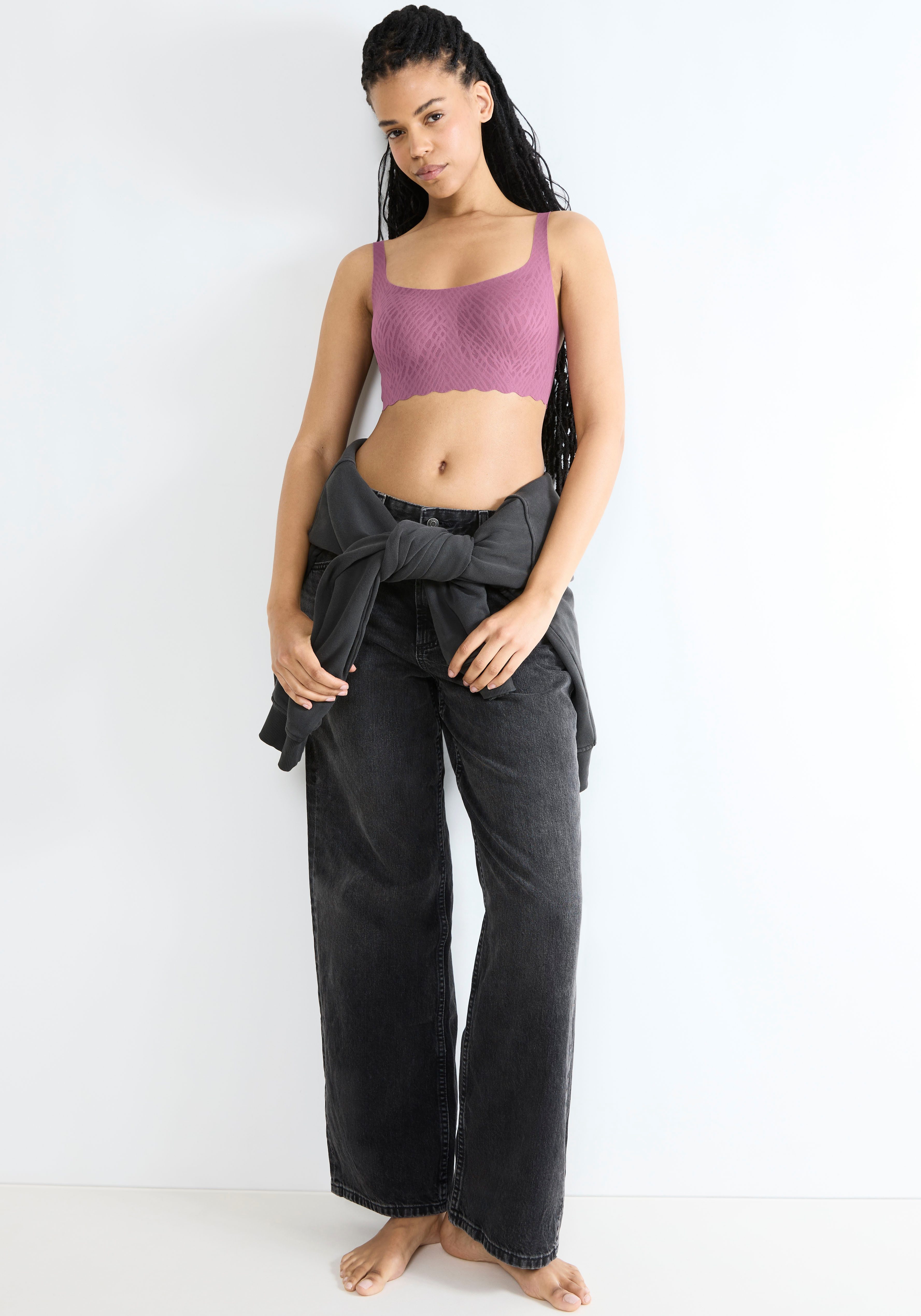 Sloggi Bustier ZERO Feel Bliss Top (set, 1-delig)