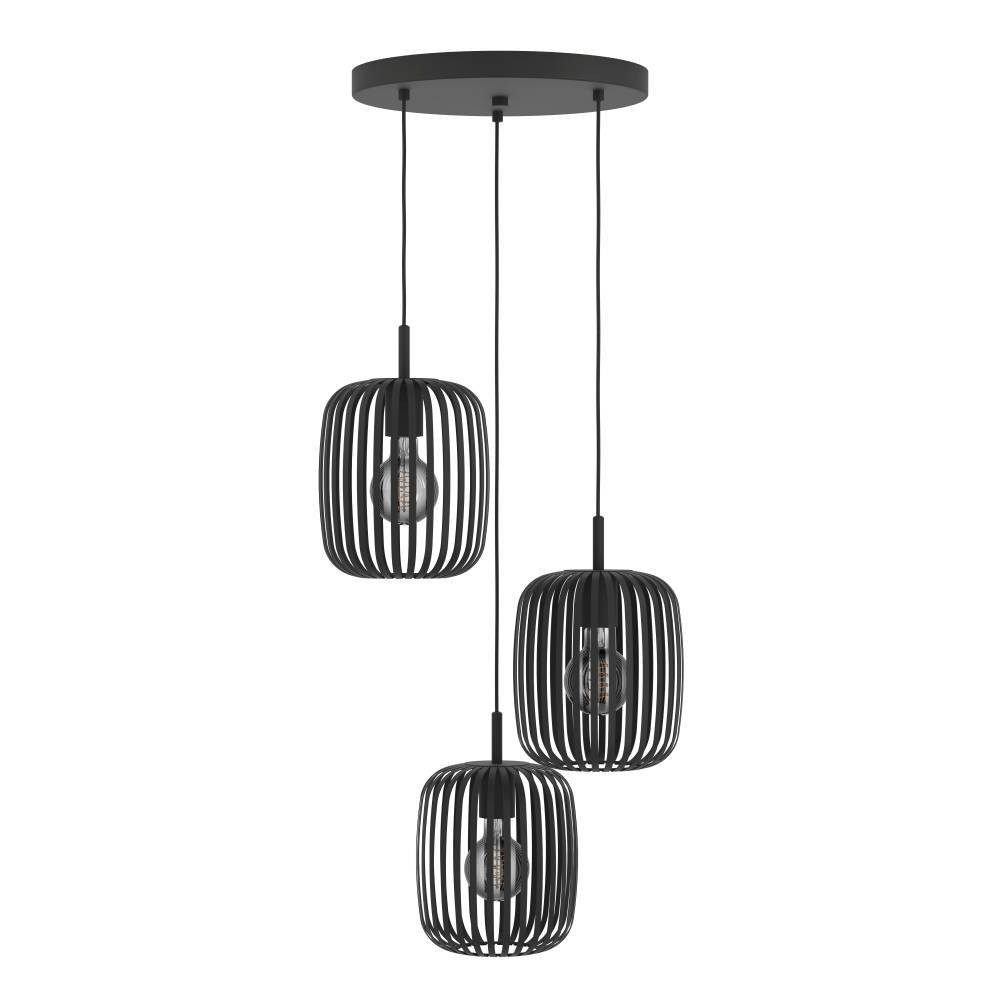EGLO Hanglamp ROMAZZINA Hanglamp, hanglamp van metaal, E27 fitting, Ø 46 cm (1 stuk)