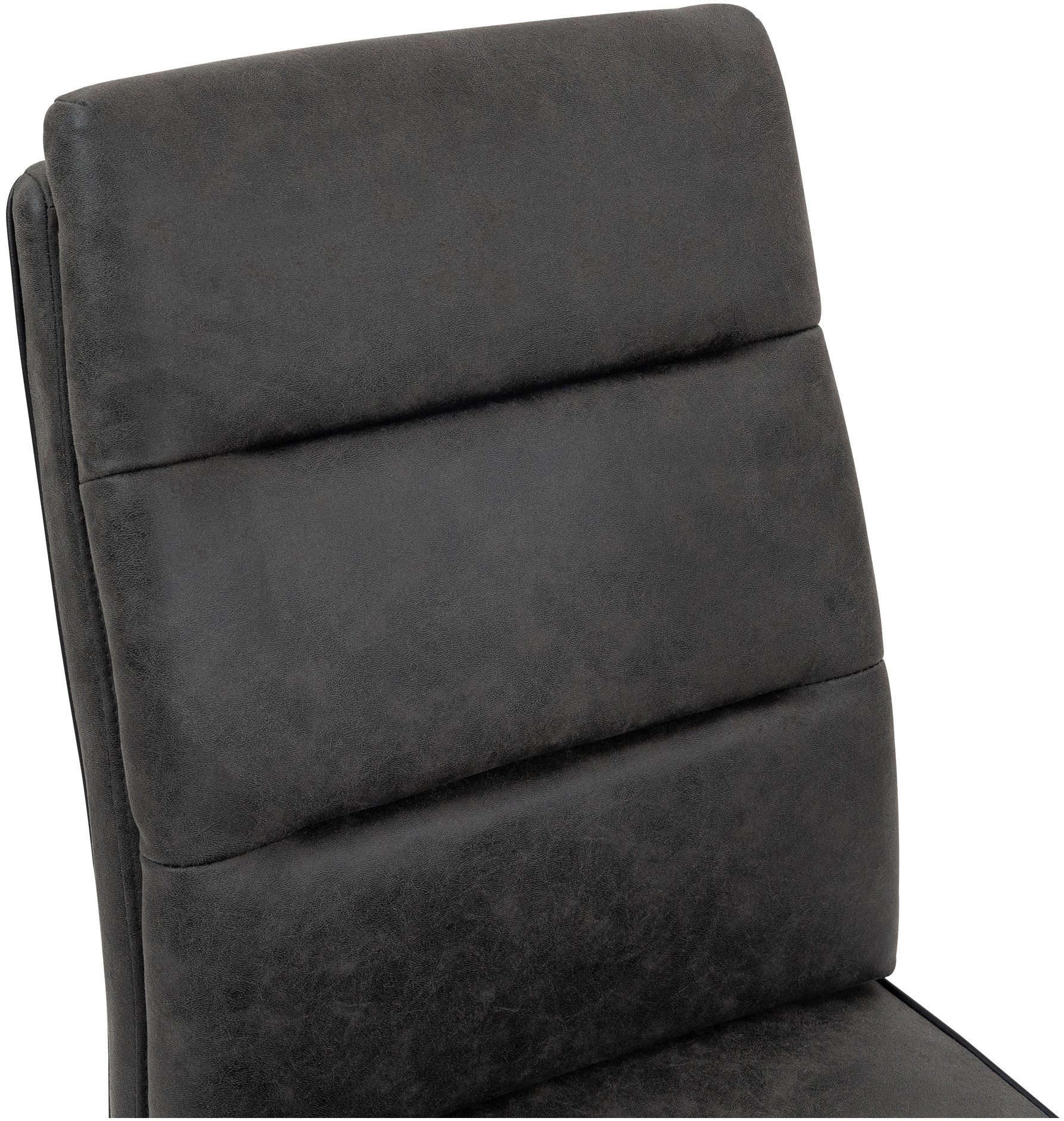 Duo Collection Vrijdragende stoel Marga sledestoel, set van 2 extra verdikking met pocketveringskern, glijders voor de veiligheid (set, 2 stuks)