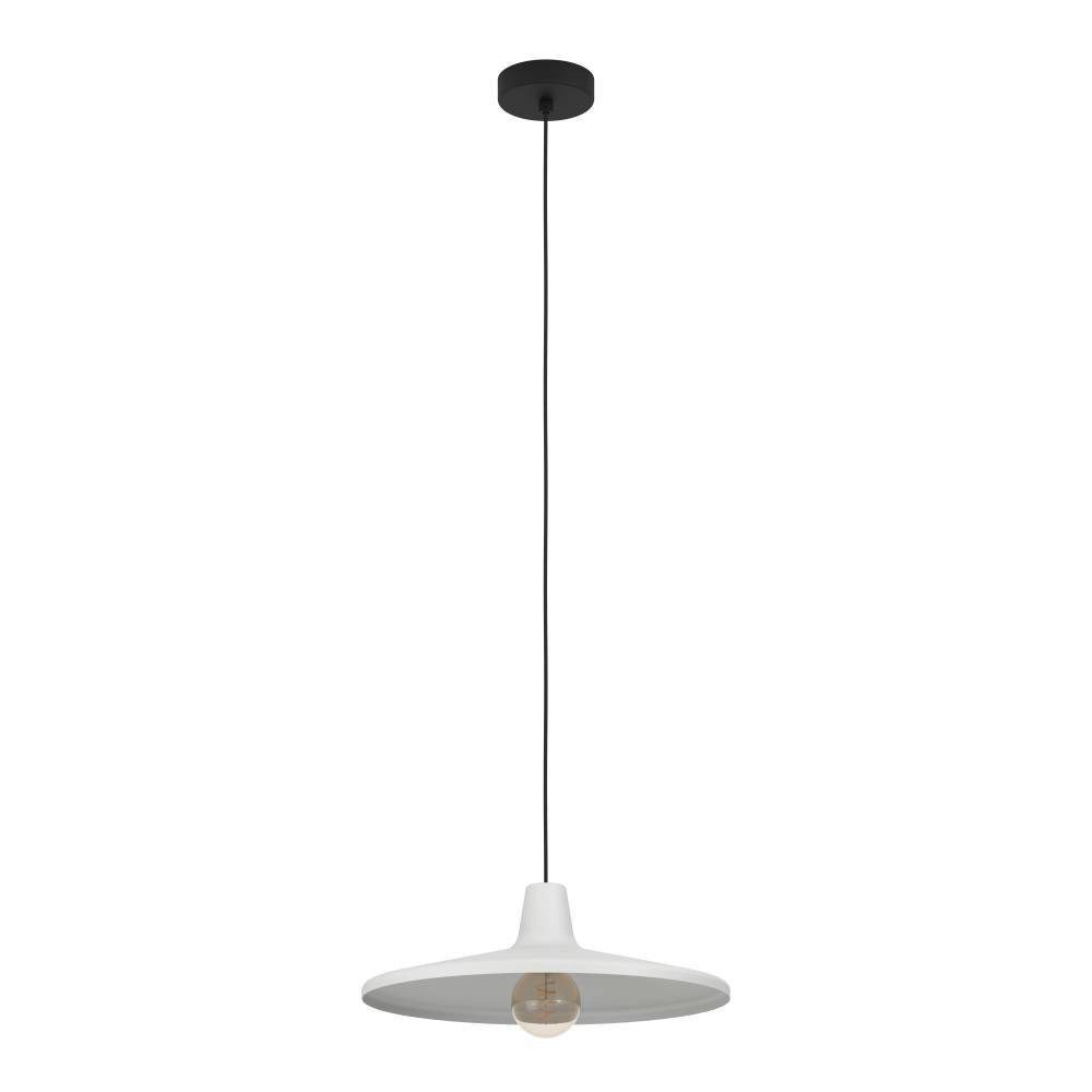 EGLO Hanglamp MINIERE Hanglamp, metaal in grijs, hanglamp met E27 fitting, Ø 42 cm (1 stuk)