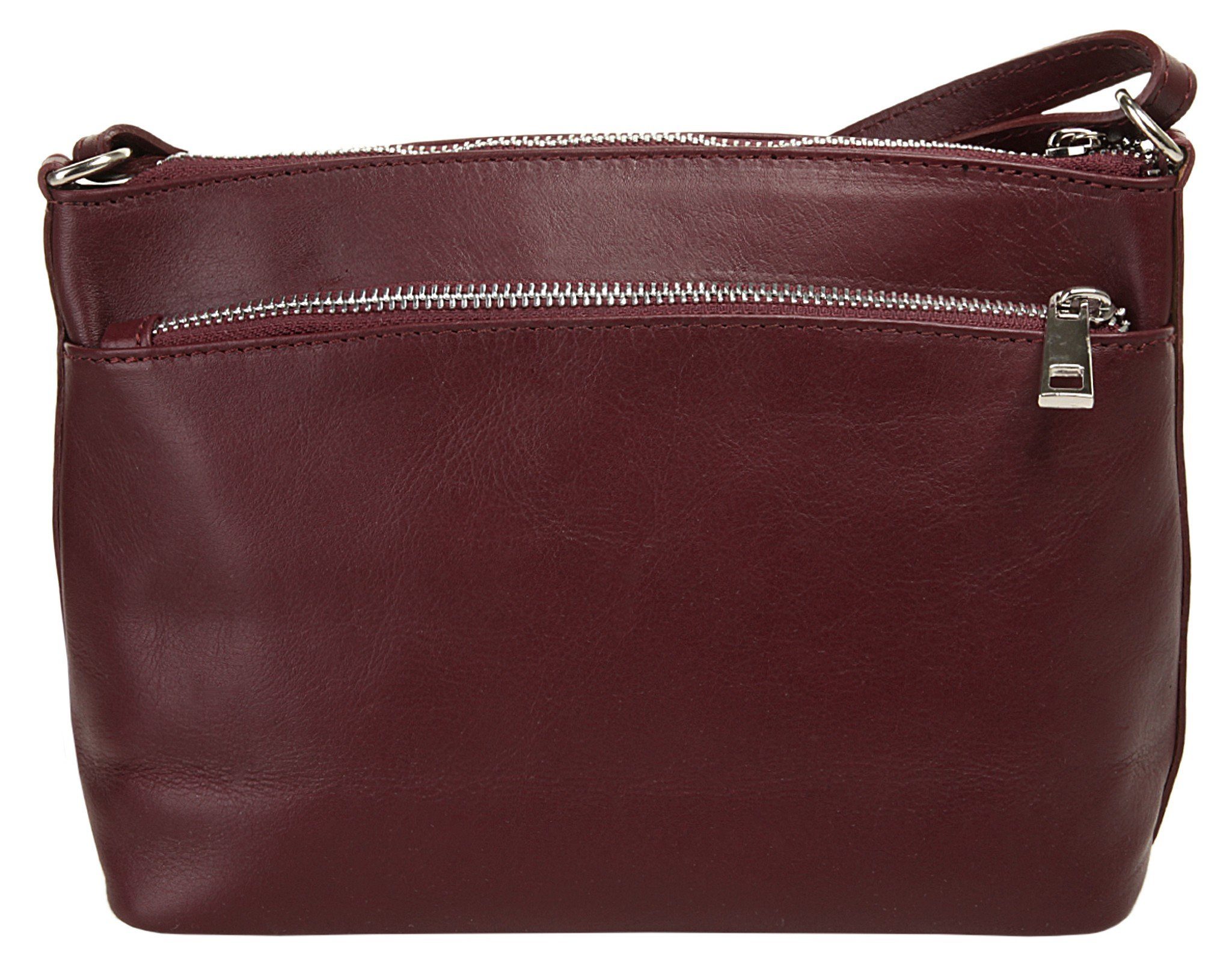 Samantha Look Schoudertas echt leer, made in italy