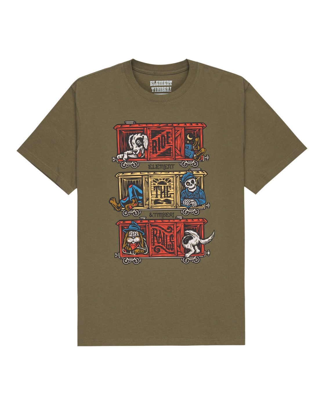 Element T-shirt Timber Boxcar