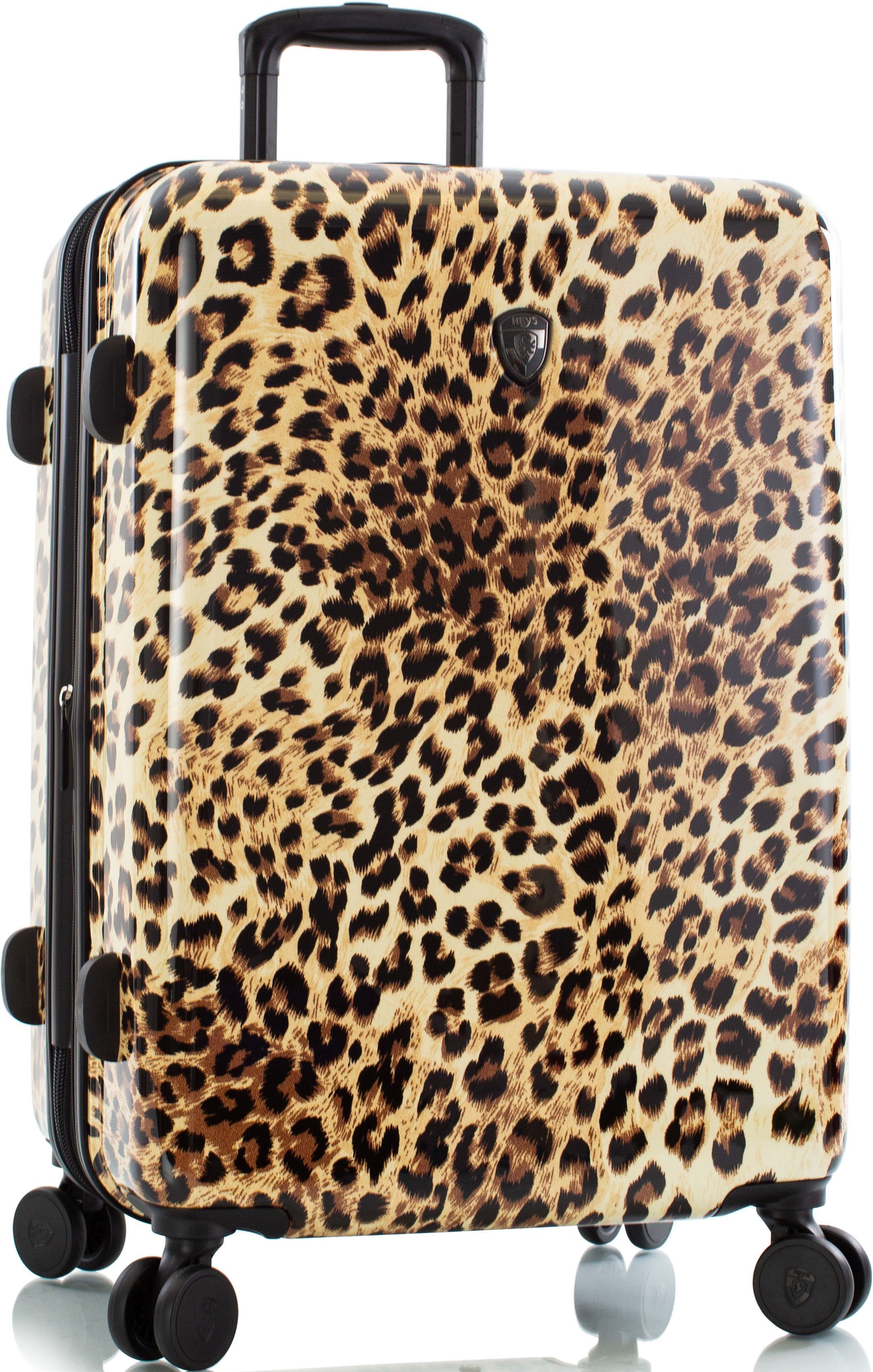 Heys Hardshell-trolley Leopard, 66 cm Heys x Joachim Llambi harde koffer volumevergroting