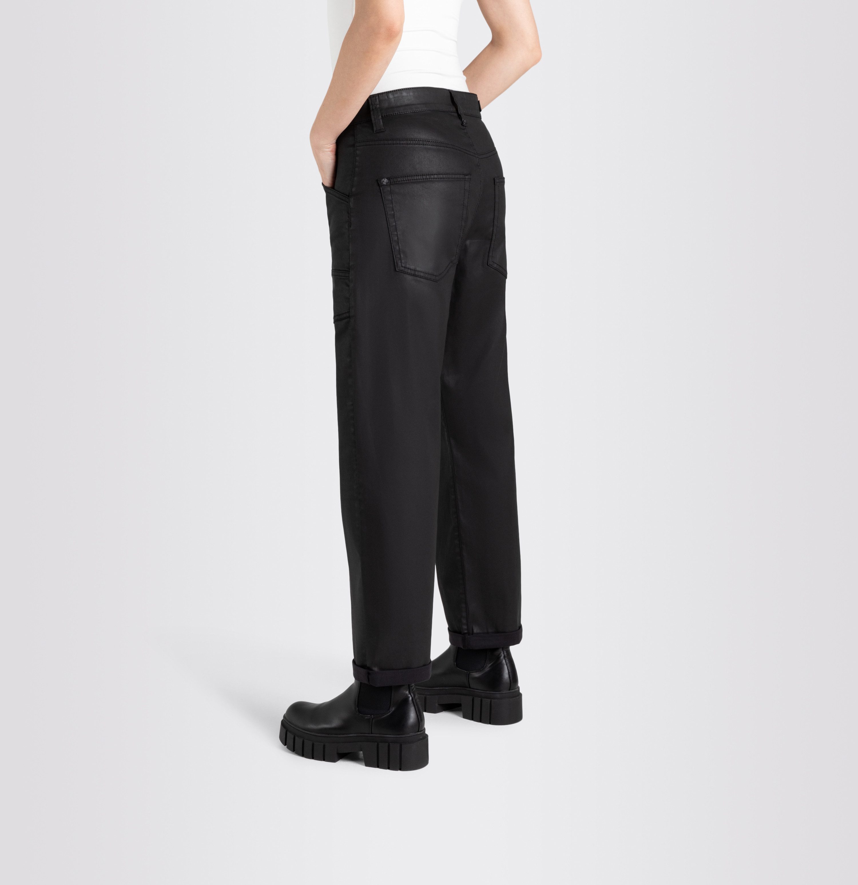 MAC Five-pocketsbroek BAGGY in vrachtstijl