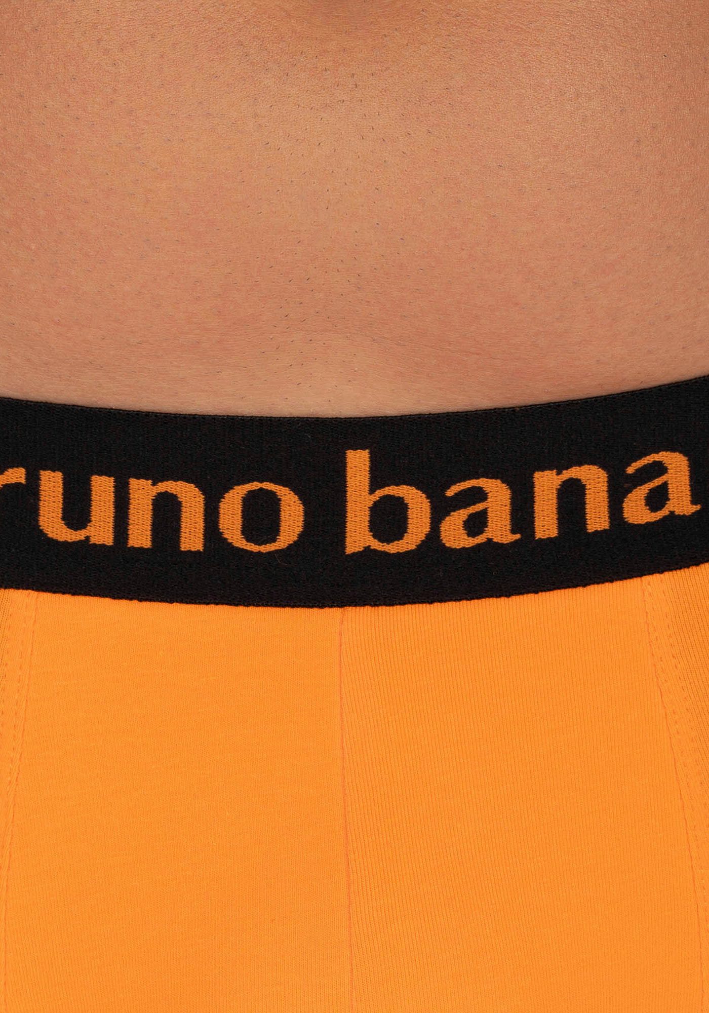Bruno Banani Boxershort Flowing met contrasterend logo-tailleband (2 stuks, Set van 2)