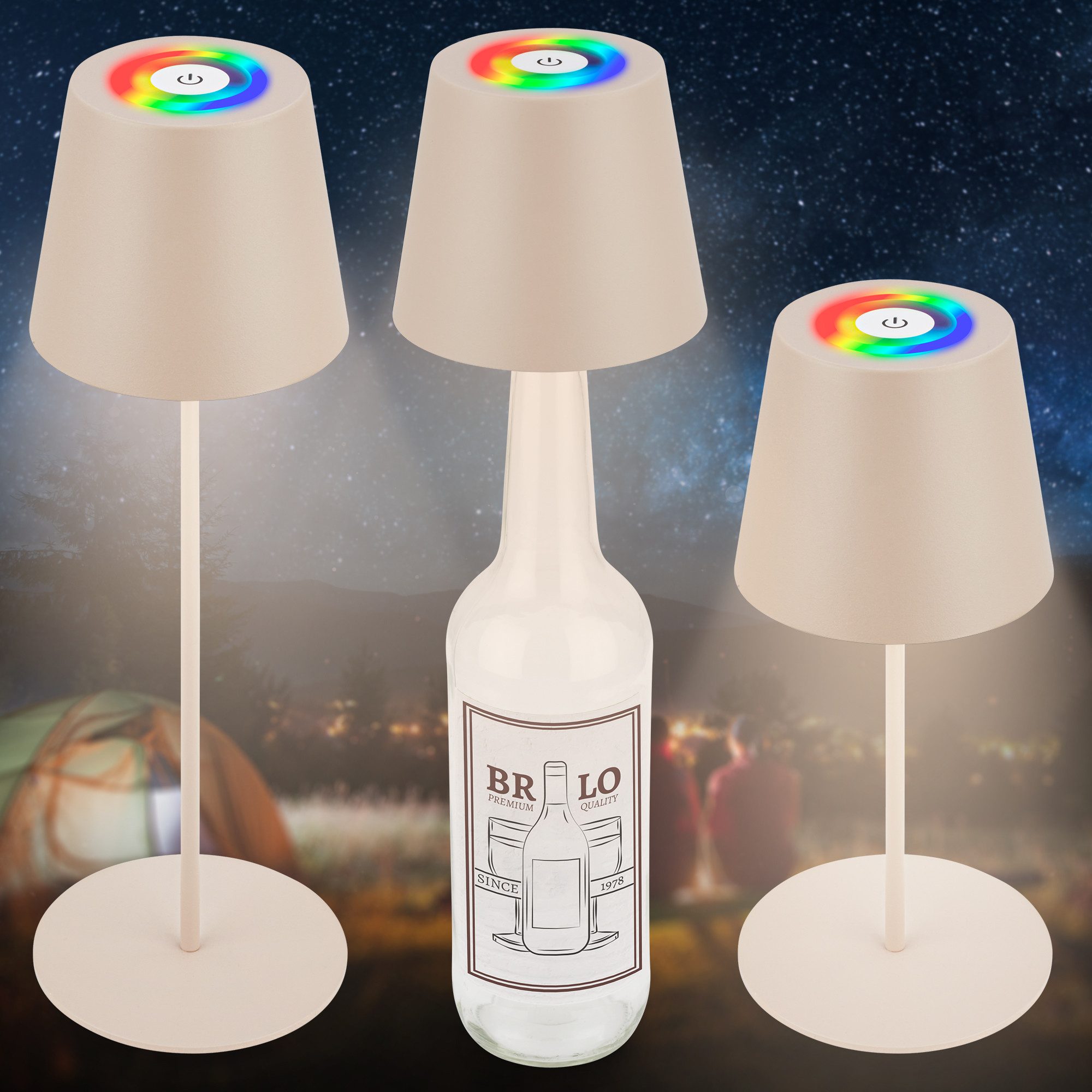 Briloner Leuchten Led-tafellamp Calida