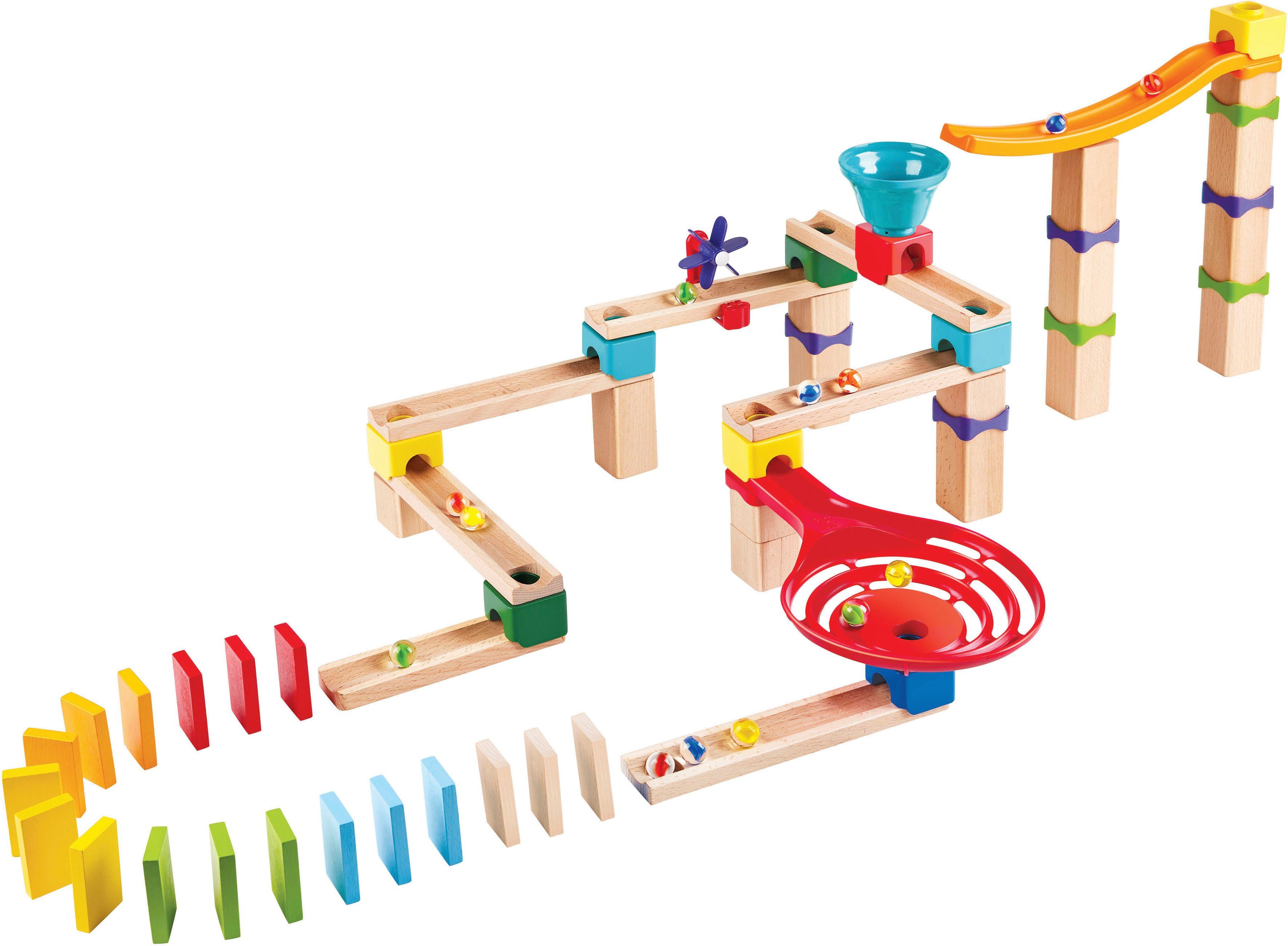 Hape Knikkerbaan Opvallende marmerbaan met Domino