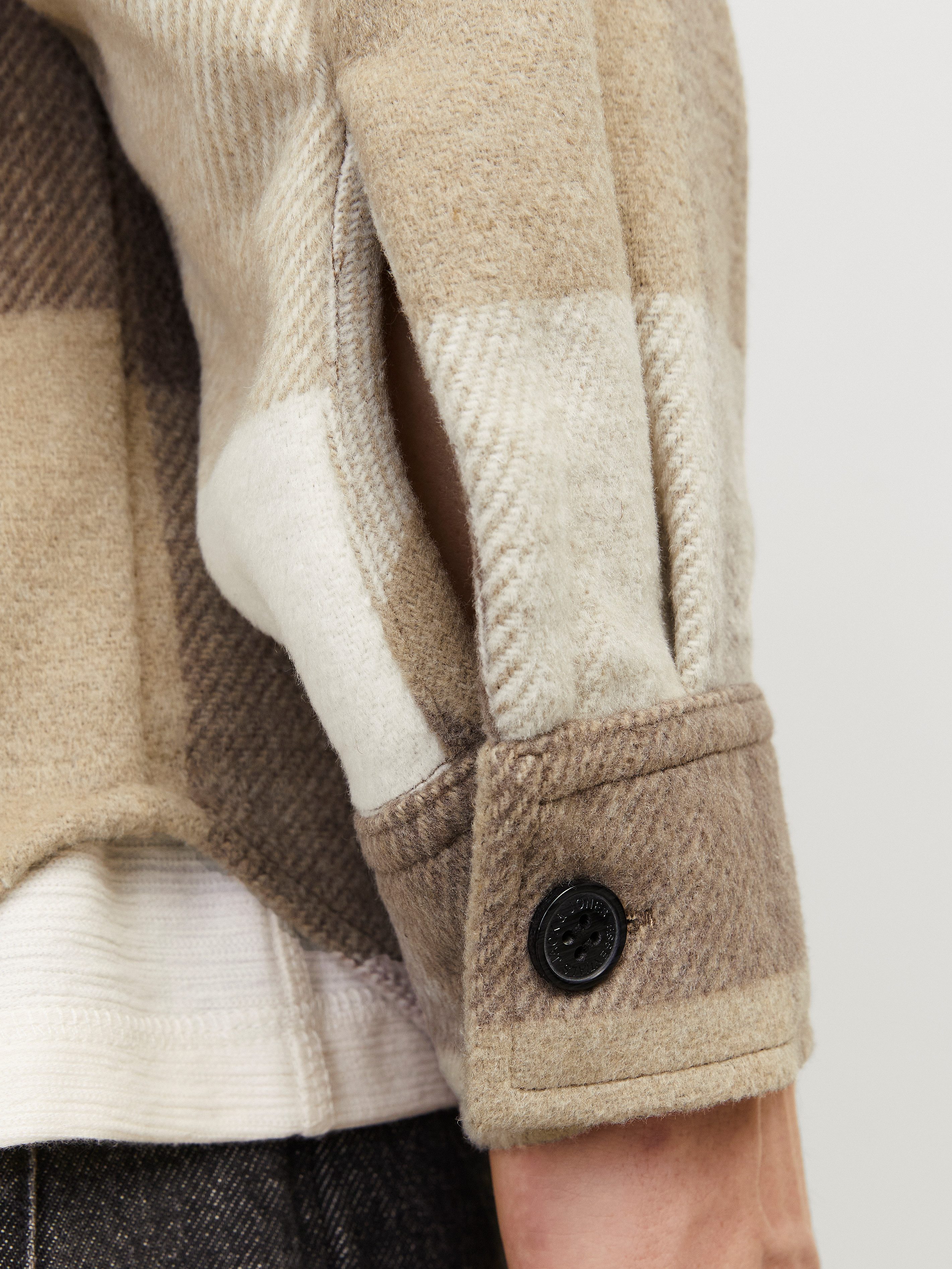 Jack & Jones Overhemd met lange mouwen JJEBRADLEY OLLIE OVERSHIRT LS NOOS