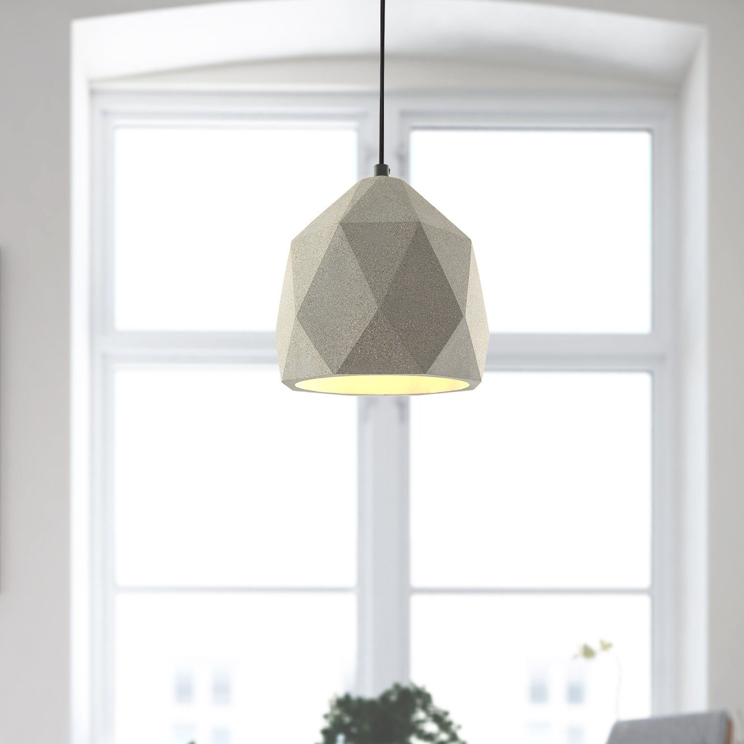 Paco Home Hanglamp FREE-TOWN Led, E27, lamp voor woonkamer eetkamer keuken, in hoogte verstelbaar