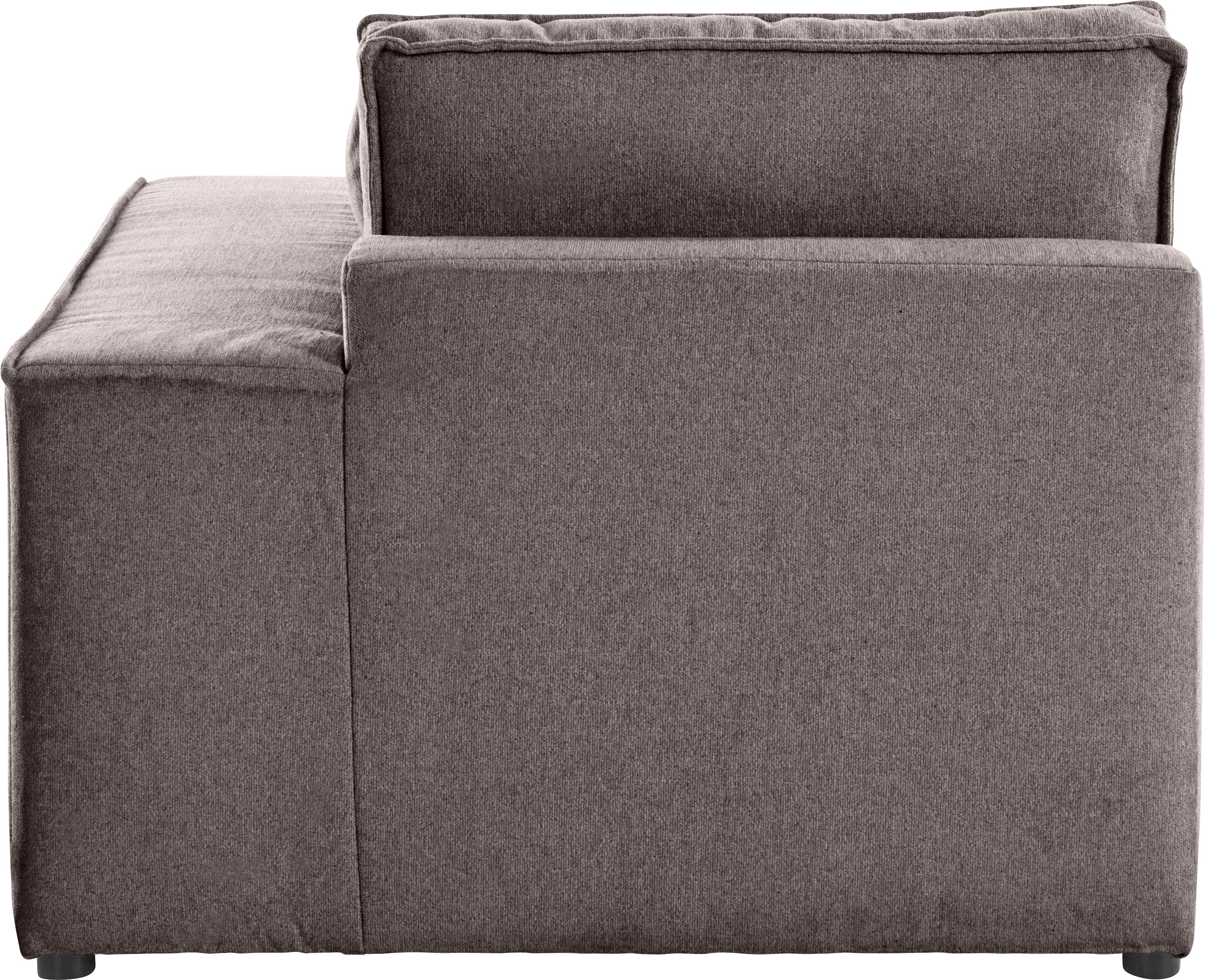 RAUM.ID Sofaelement Florid als deel van een modulaire bank, stevig zitcomfort, ook in cord