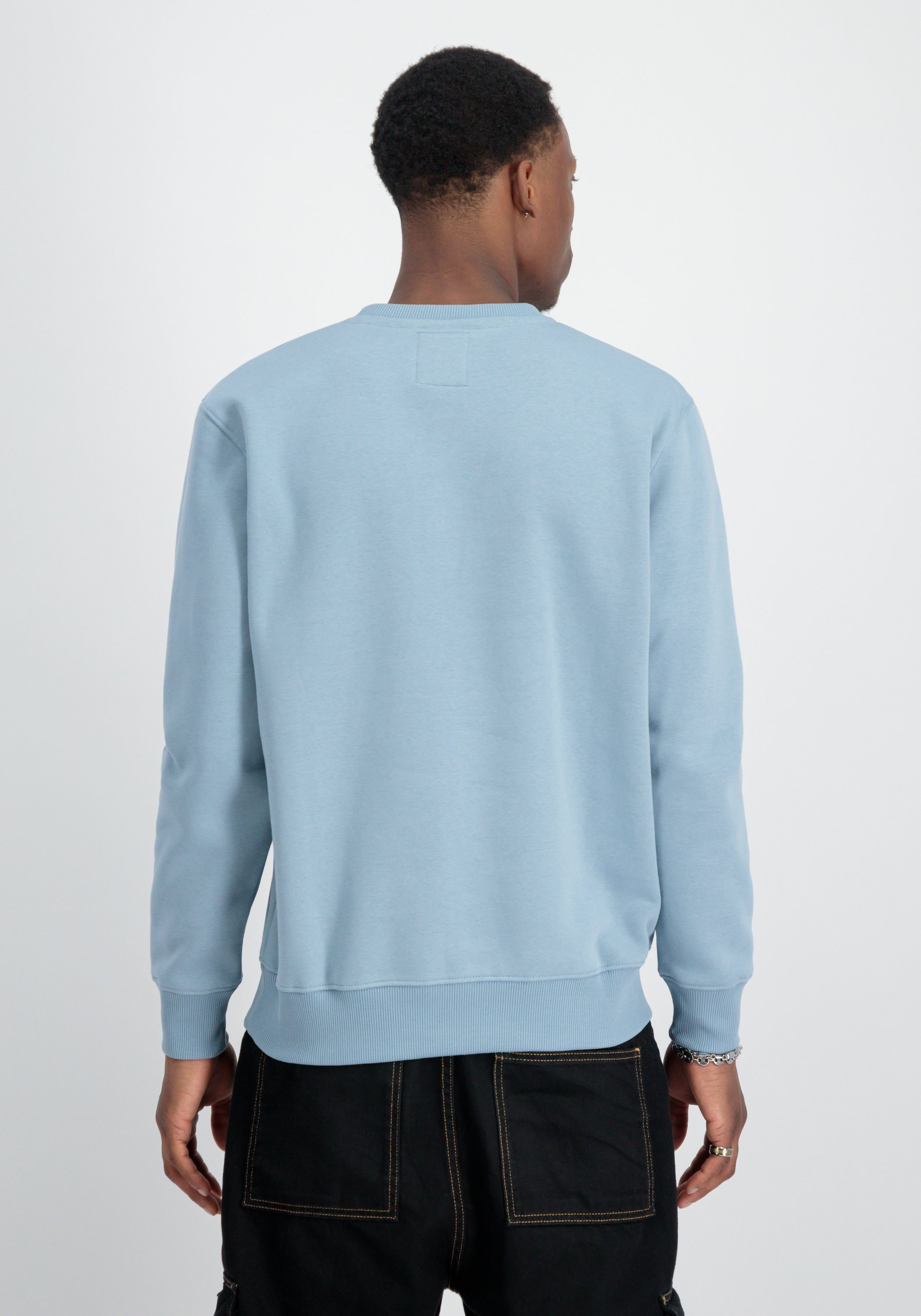 Alpha Industries Sweater Alpha Industries Men - Sweatshirts Basic Sweater Embroidery