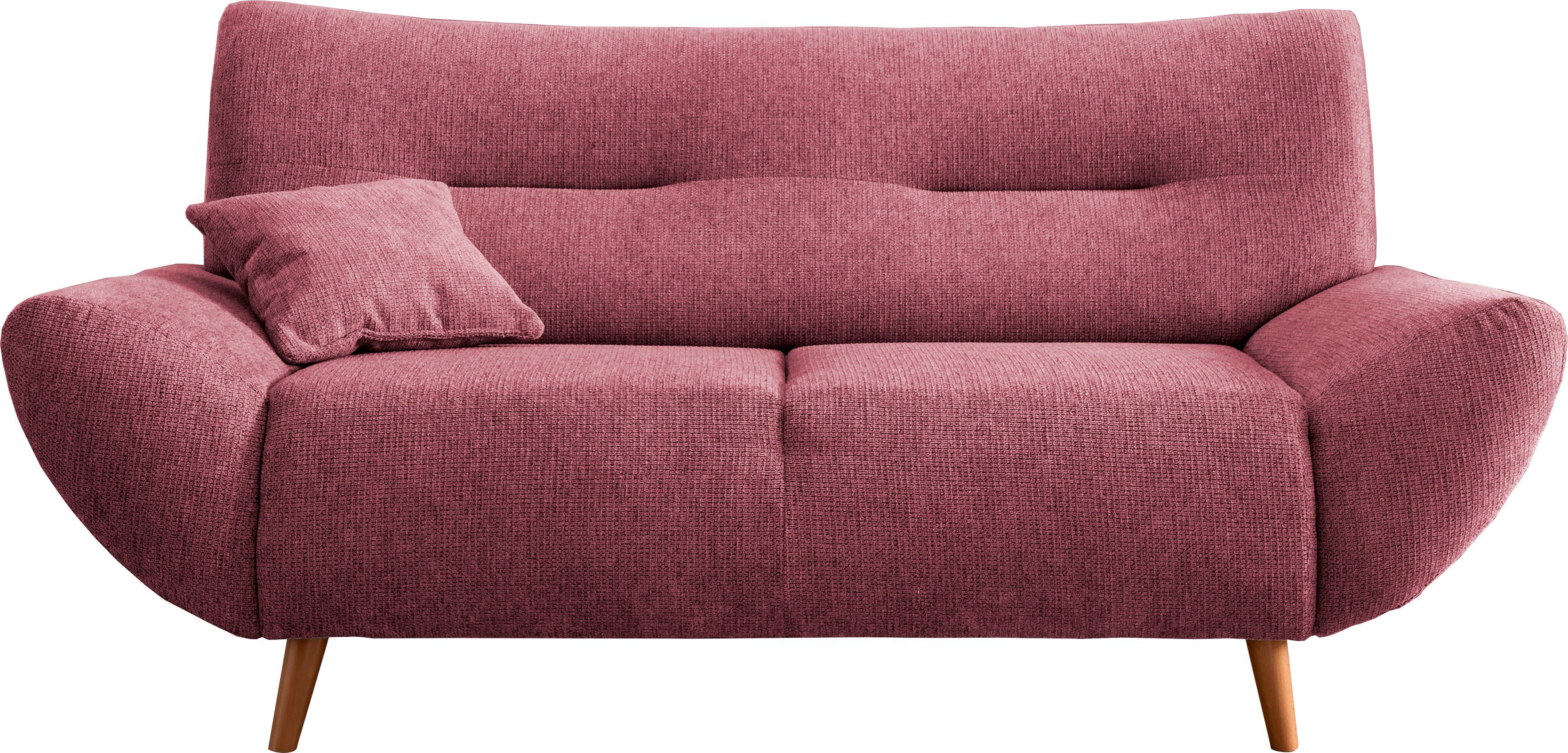 INOSIGN Zithoek Drago, modern en tijdloos, actuele vormtaal, comfortabel leverbaar als fauteuil/hoekbank, diverse stoffen, incl. 2 sierkussens (set, 2-delig)