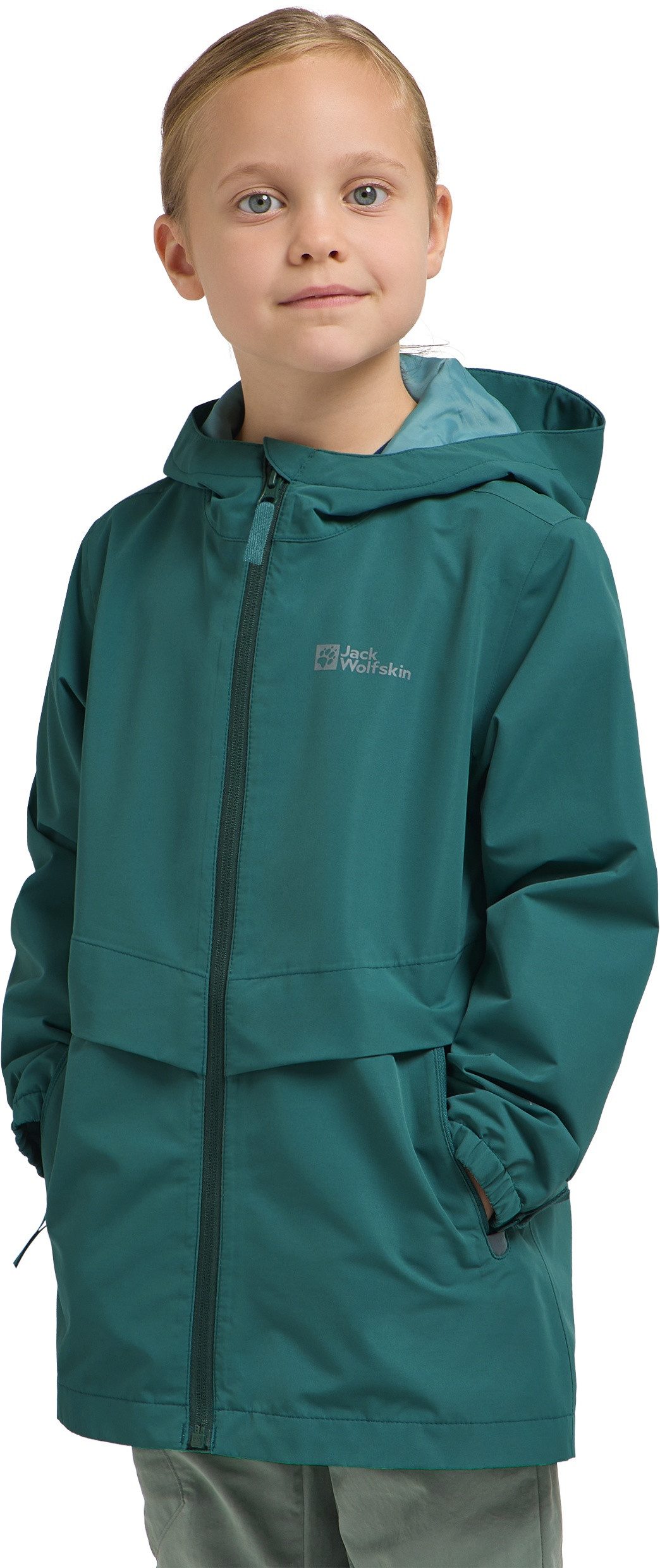 Jack Wolfskin Outdoorjack MALIMA JACKET G meisjes jassen maat 176 groen