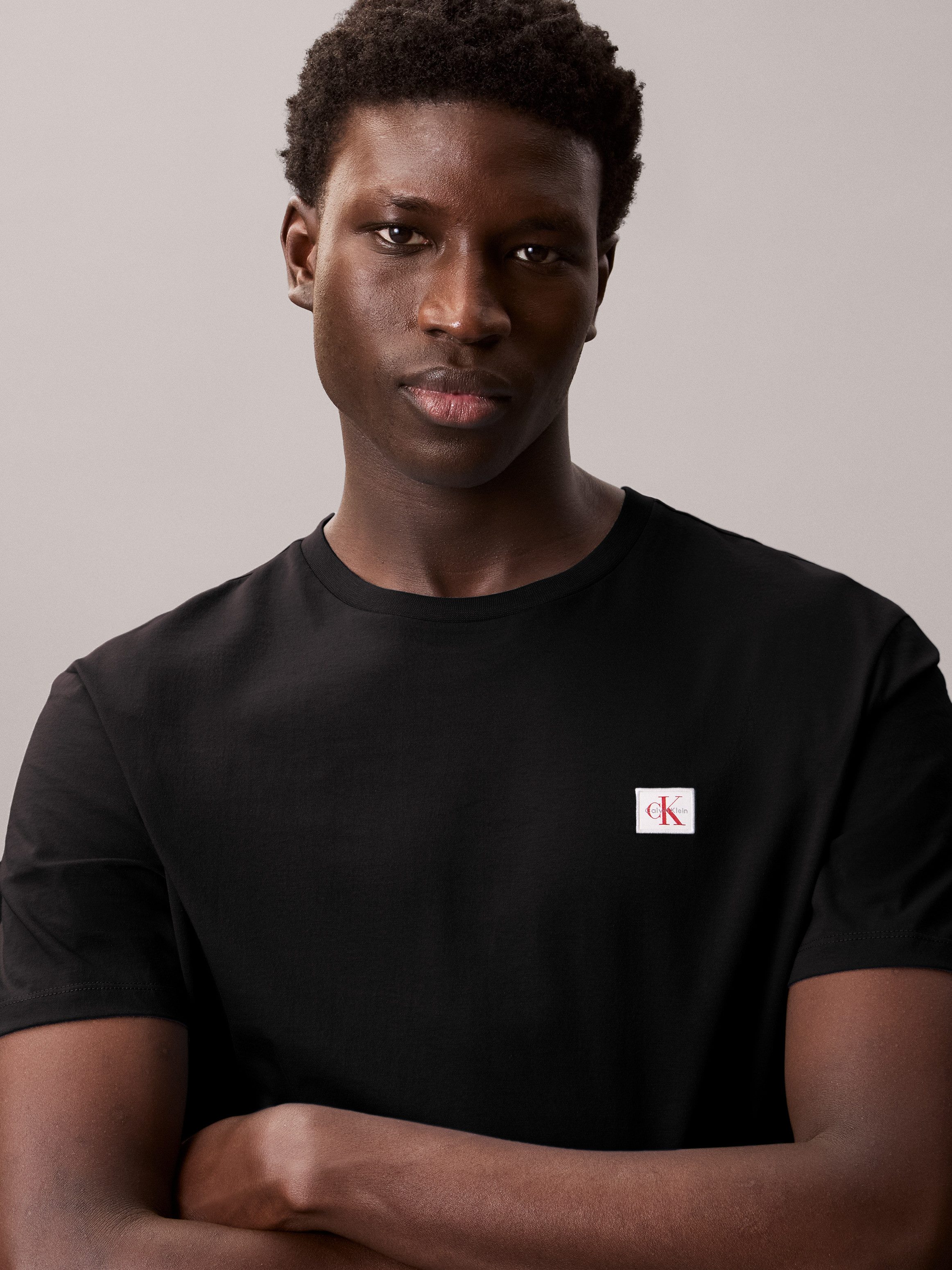 Calvin Klein T-shirt SS BADGE TEE 2 PACK (Set van 2)