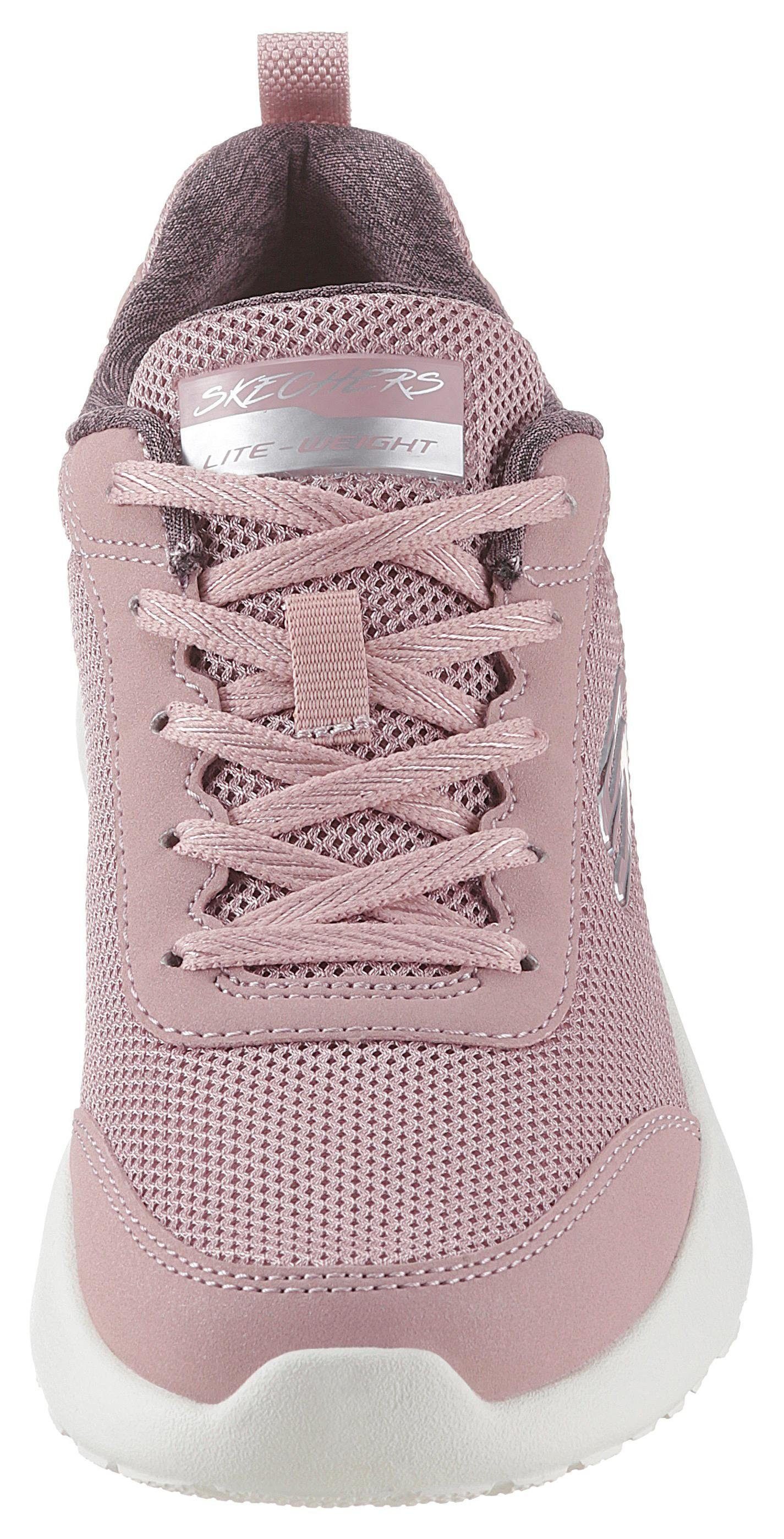 Skechers Sneakers Skech-Air Dynamight - Fast Brake Metallic element bij de hak, vrijetijdsschoen, lage schoen, veterschoen