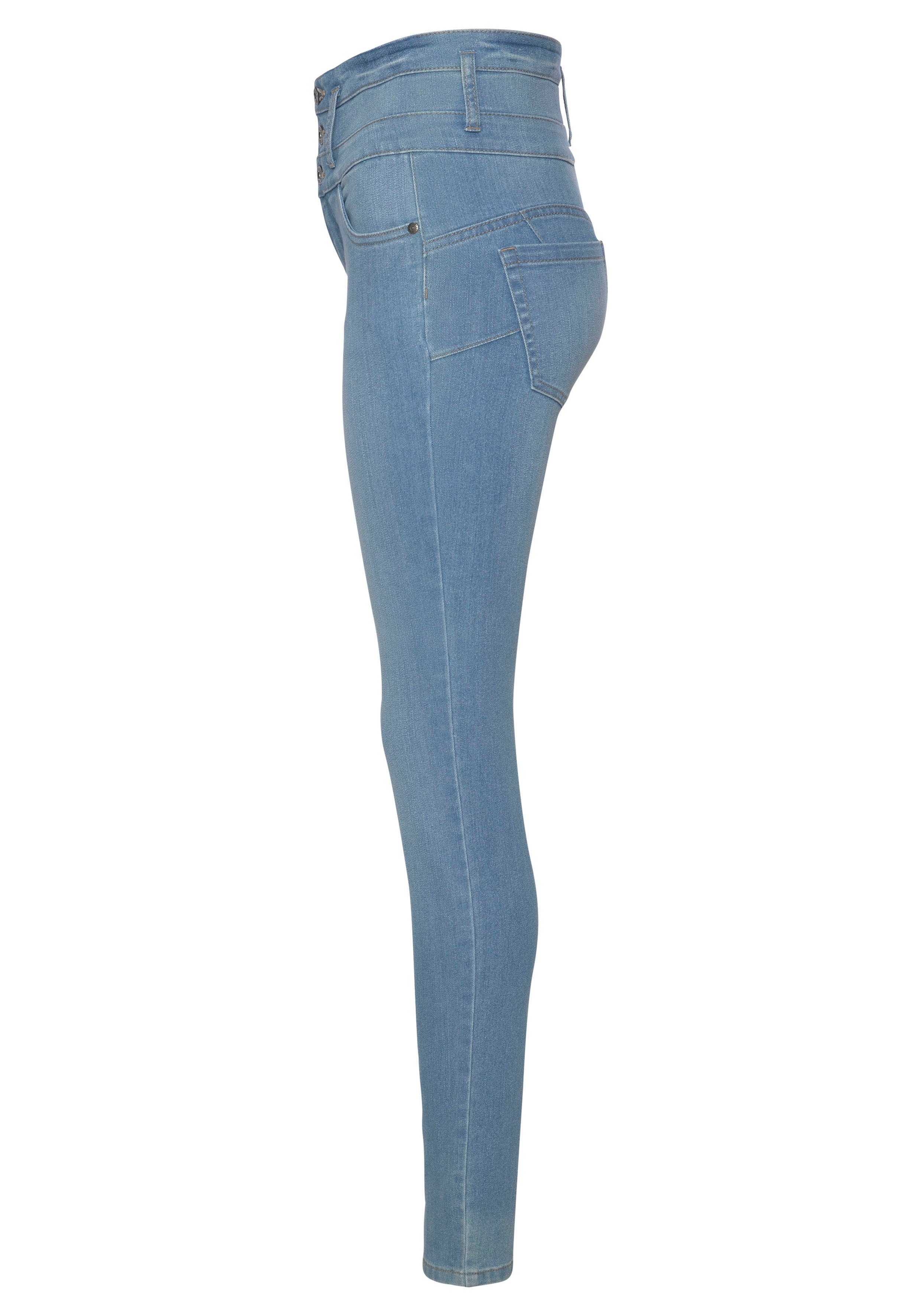 Arizona Slim fit jeans Met extra brede band