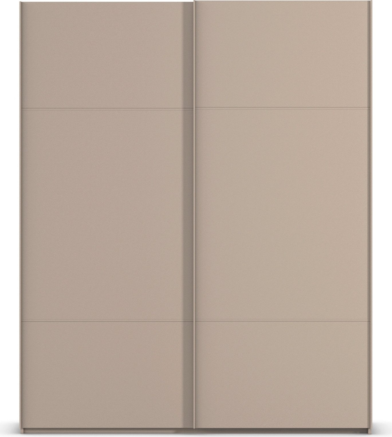 rauch Schuifdeurkast Kledingkast kast garderobe slaapkamerkast SCALE-TRIO edel drievoudig front, 2 sierlijsten in grepen kleur made in germany