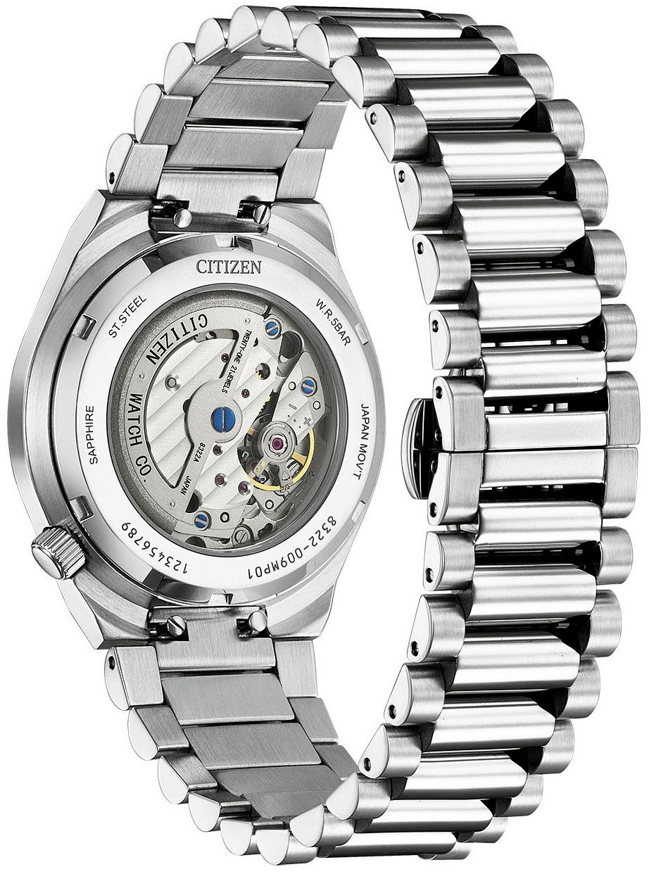 Citizen Automatisch horloge Tsuyosa Horloge, mechanisch, herenhorloge, dameshorloge, roestvrijstalen band