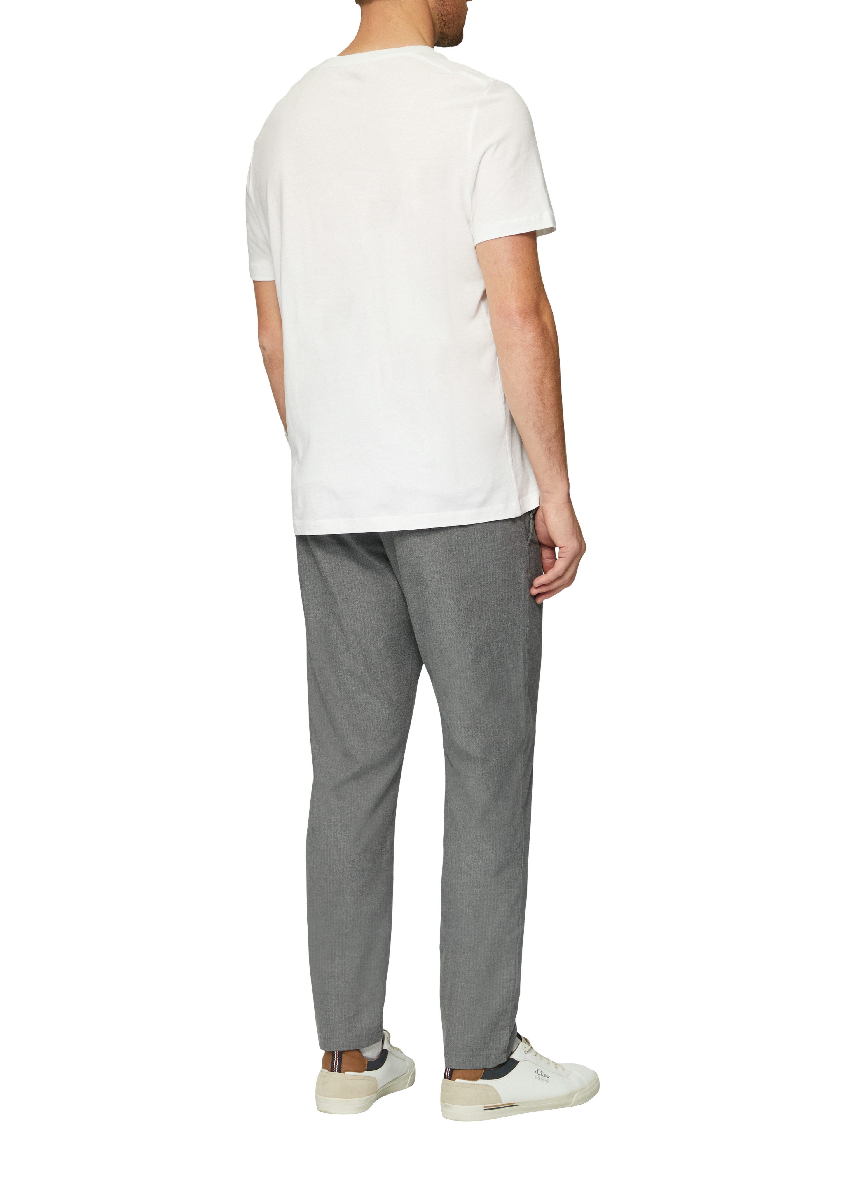 s.Oliver Chino met weefstructuur