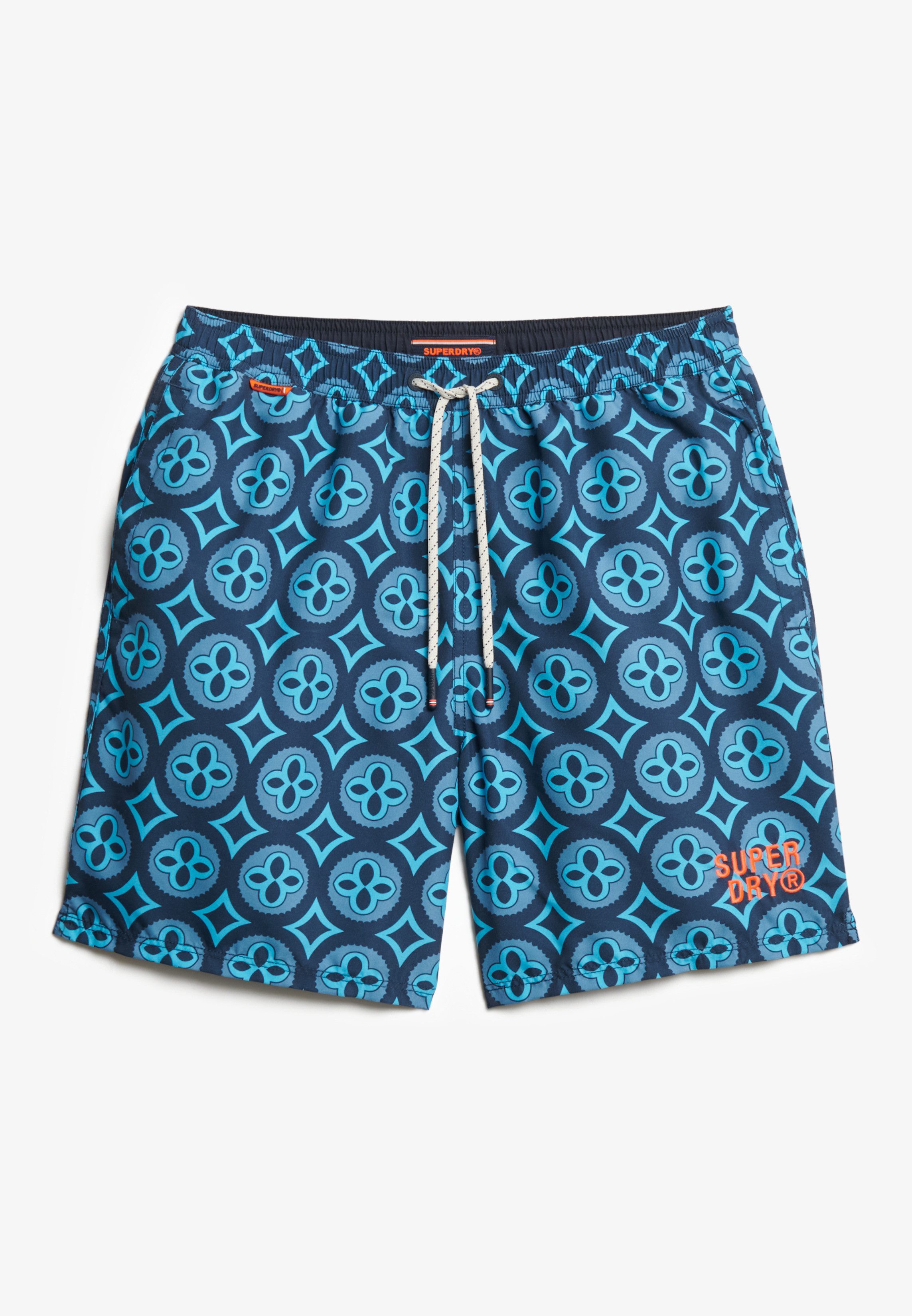 Superdry Zwemshort TILE PRINT 17 ZWEM SHORT