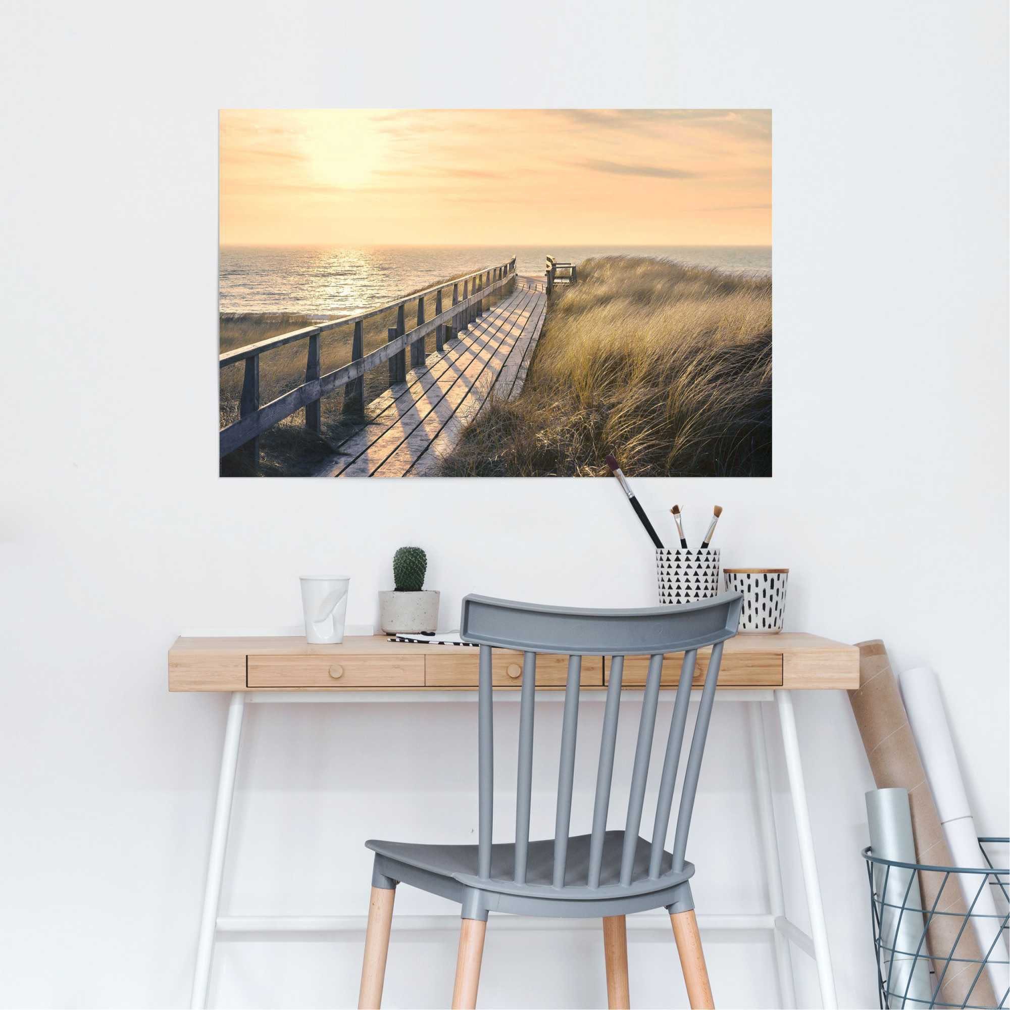 Reinders! Poster Weg naar het strand