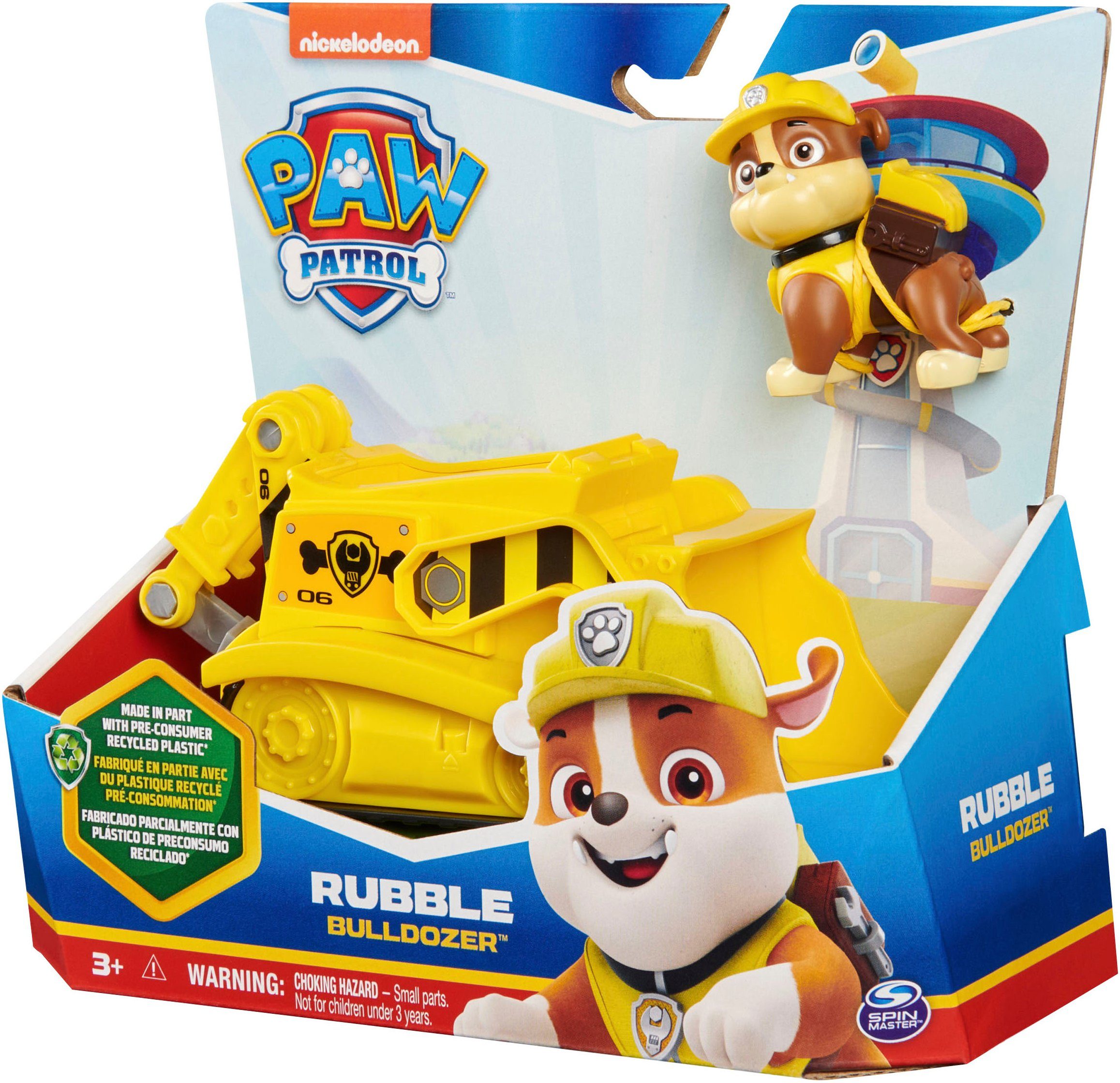 Spin Master Speelgoedauto Paw Patrol - Sust. Basic Vehicle Rubble