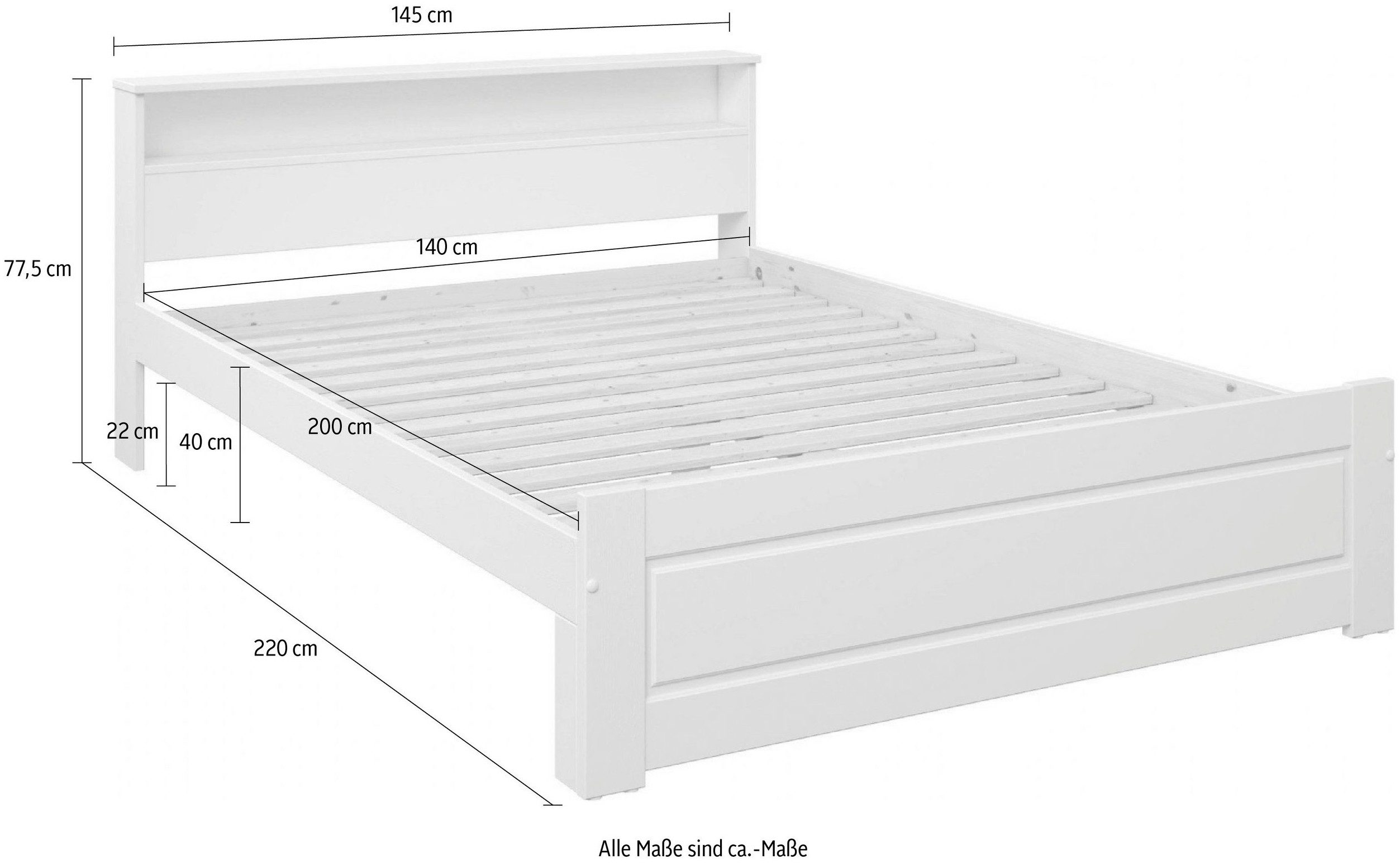 Home affaire Massief houten ledikant FLAVION, BESTSELLER! Jeugdbed, FSC® gecertificeerd massief grenen