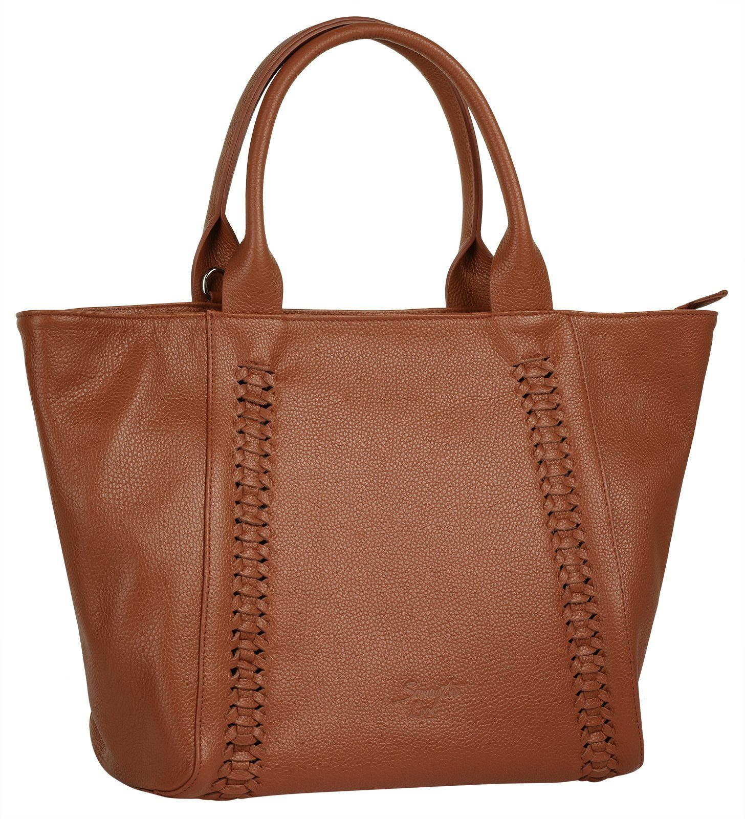 Samantha Look Shopper echt leer, made in italy