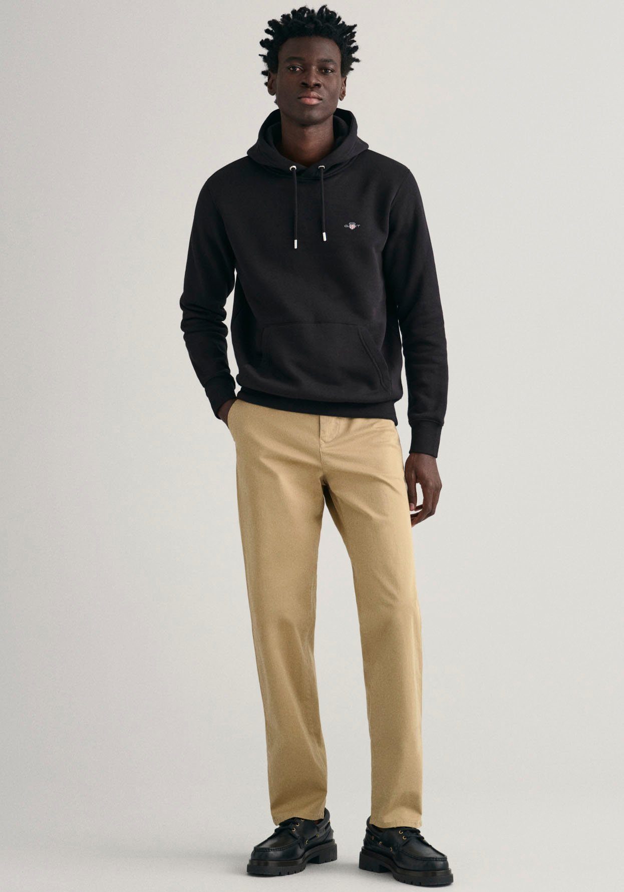 Gant Chino REGULAR TWILL CHINOS Regumit gevoerde zijzakken