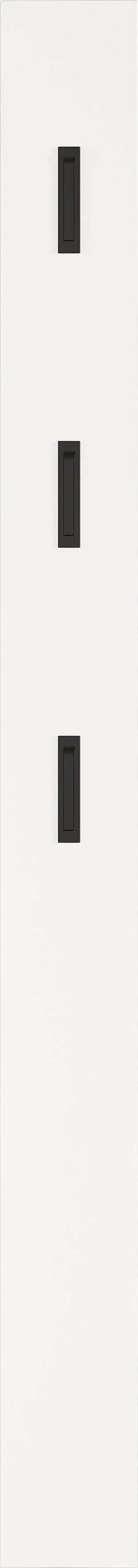 GERMANIA Kapstokpaneel Colorado met 3 klap haken in zwart of aluminiumkleur, hoogte 170 cm