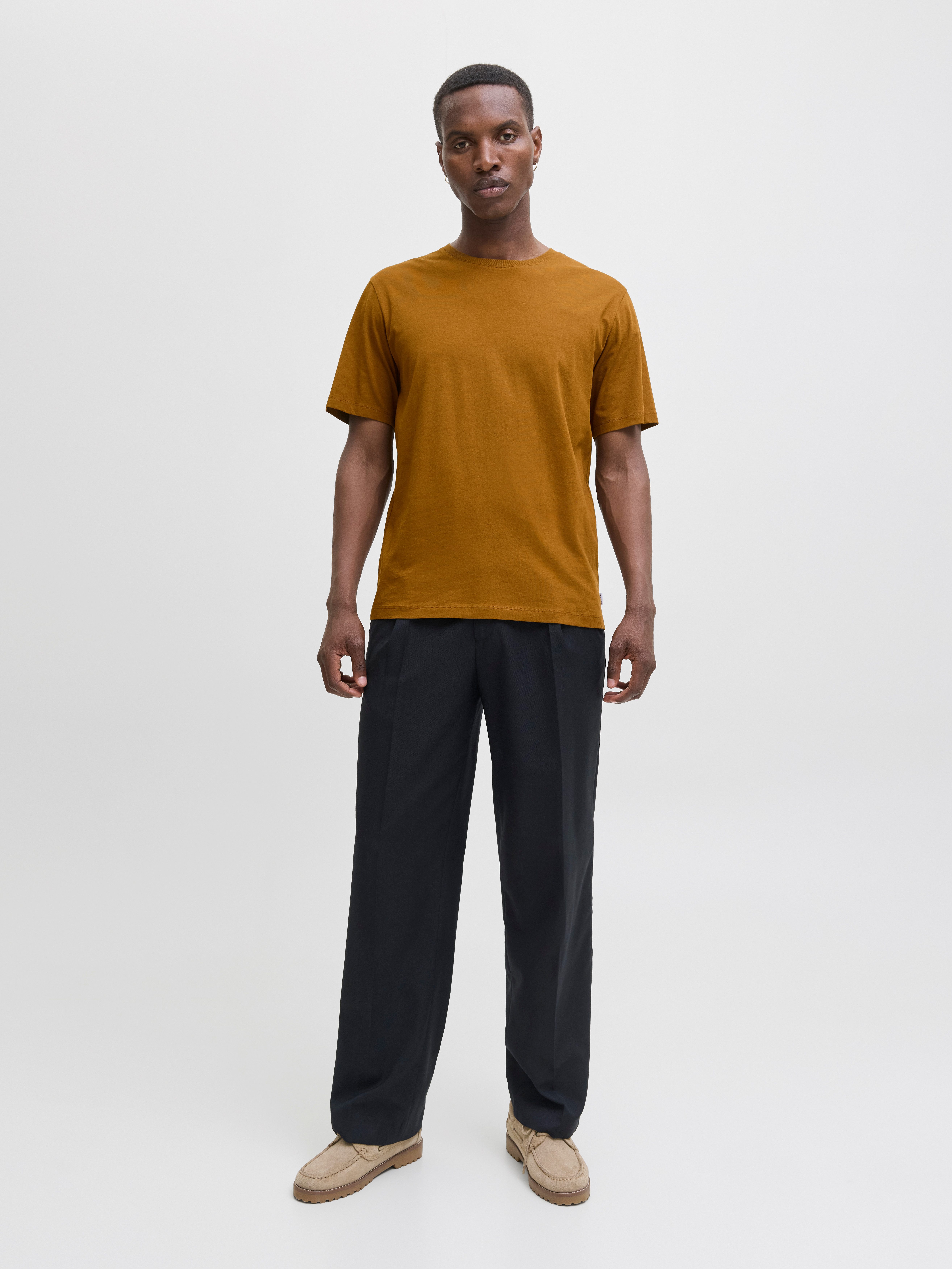 Jack & Jones Shirt met ronde hals JJEORGANIC BASIC TEE SS O-NECK NOOS