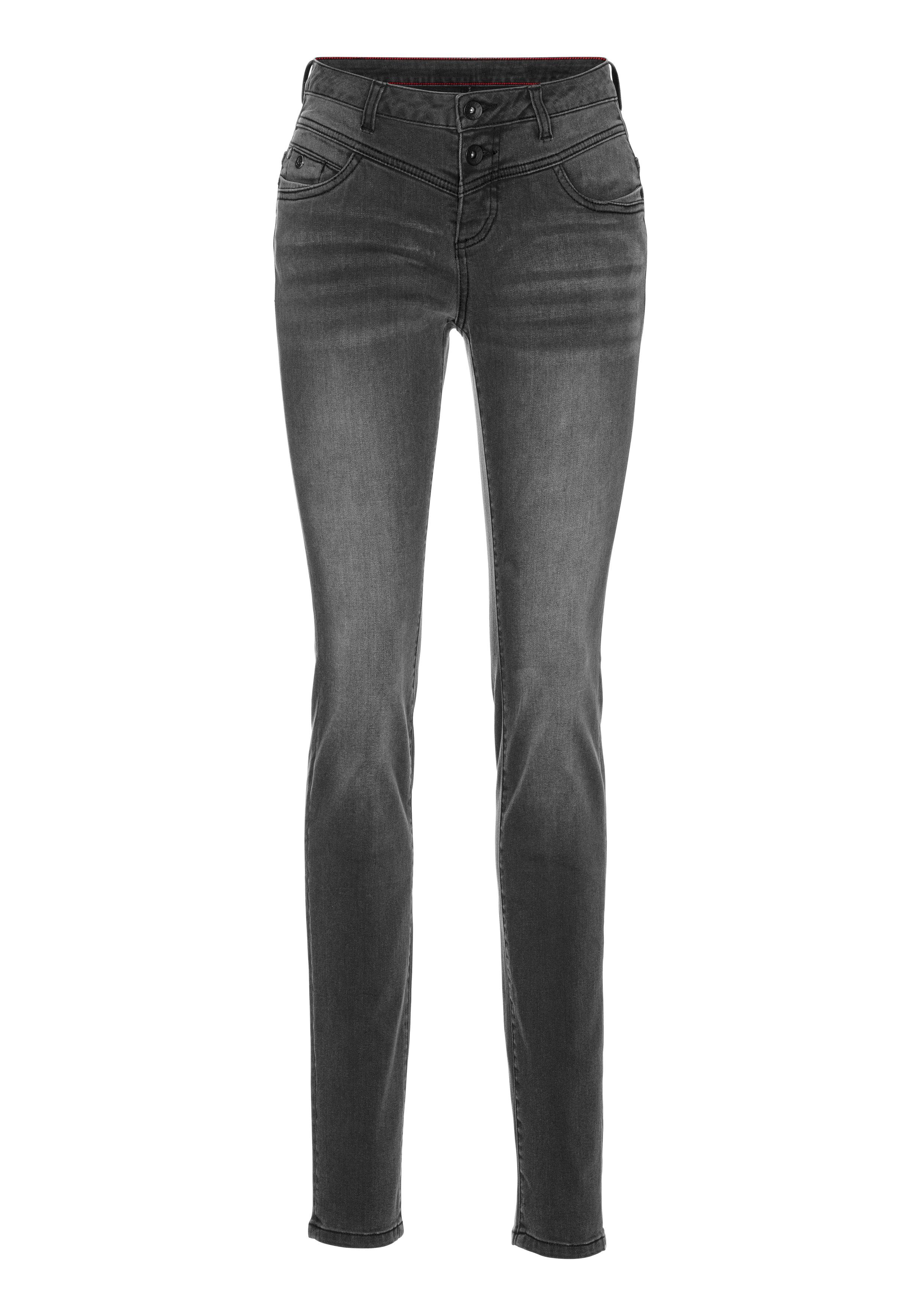 H.I.S 5-pocket jeans DjunaHS ecologische, waterbesparende productie door ozon wash