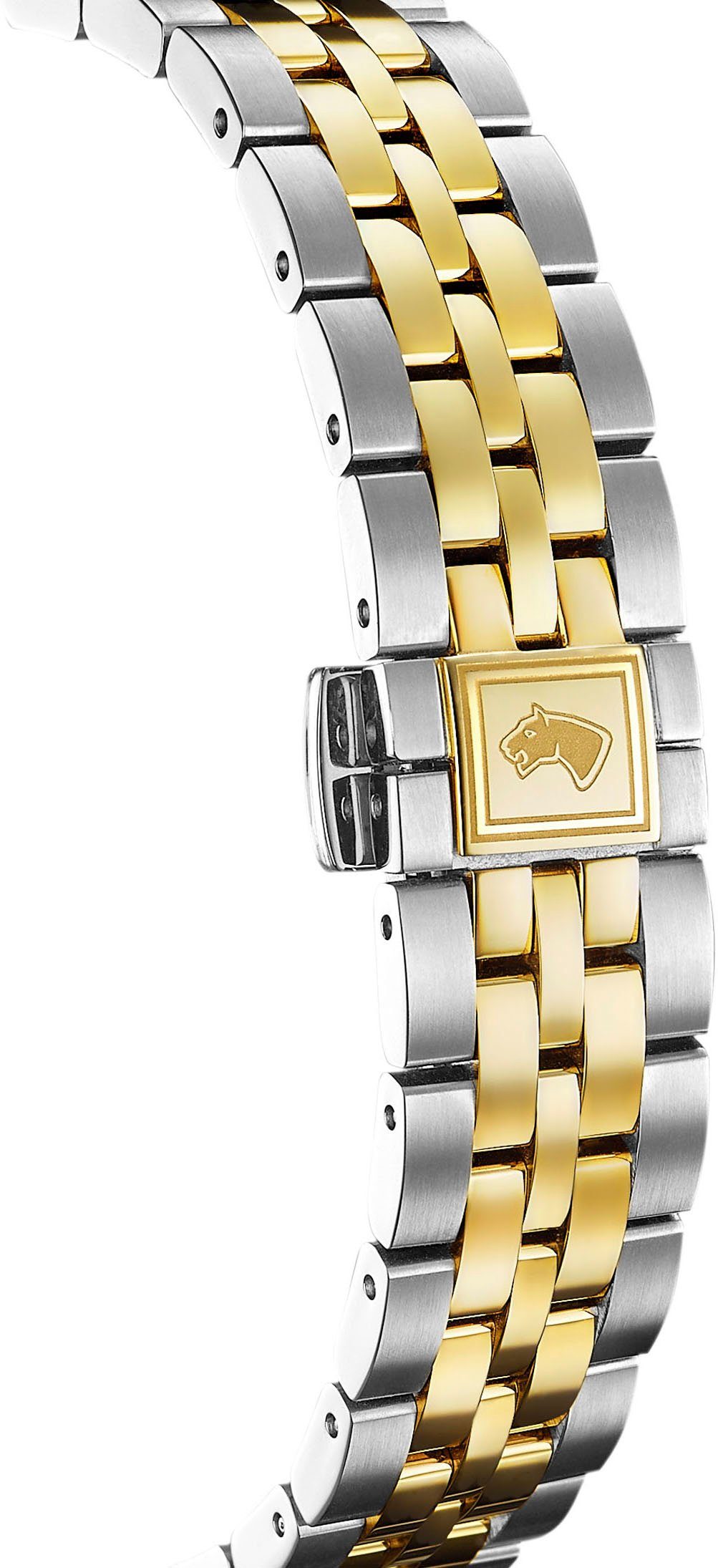 Jaguar Automatisch horloge Polshorloge, dameshorloge, open balans in hartvorm, saffierglas, Swiss Made