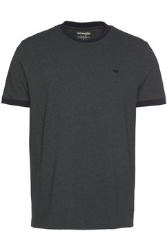 wrangler t-shirt sign off grijs