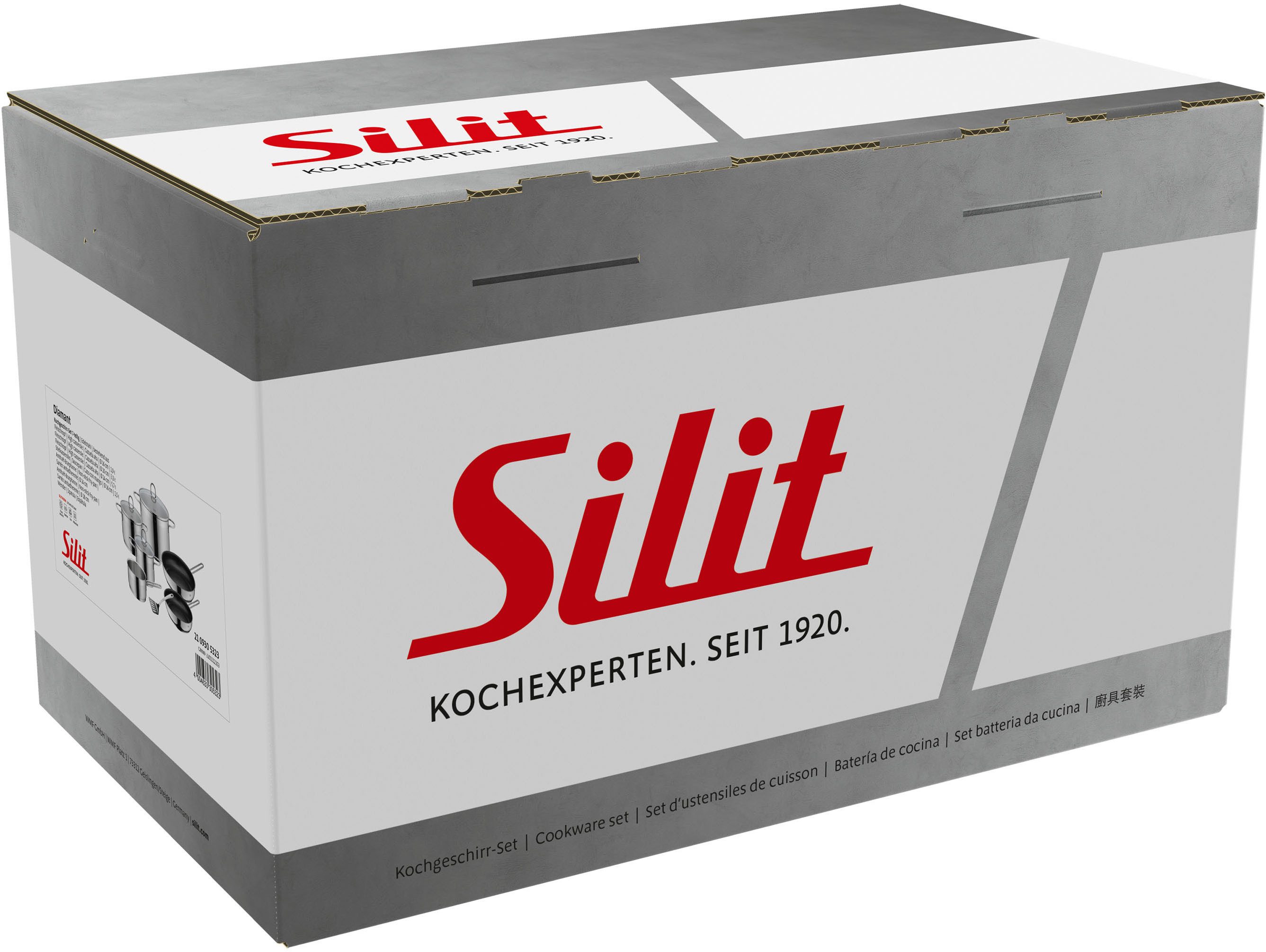 Silit Pannenset Diamant (set, 10-delig)