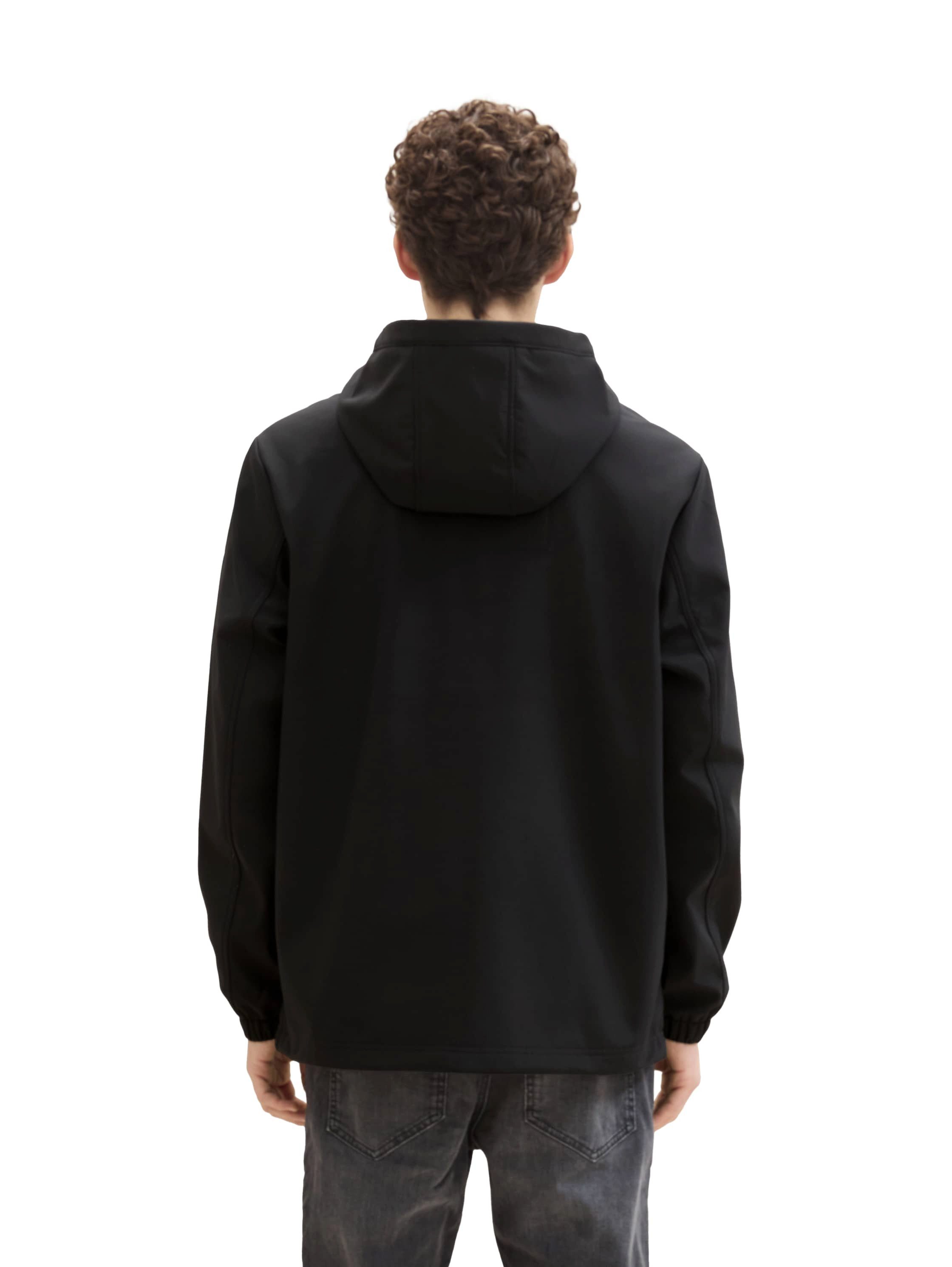 Tom Tailor Denim Softshell-jack met een capuchon