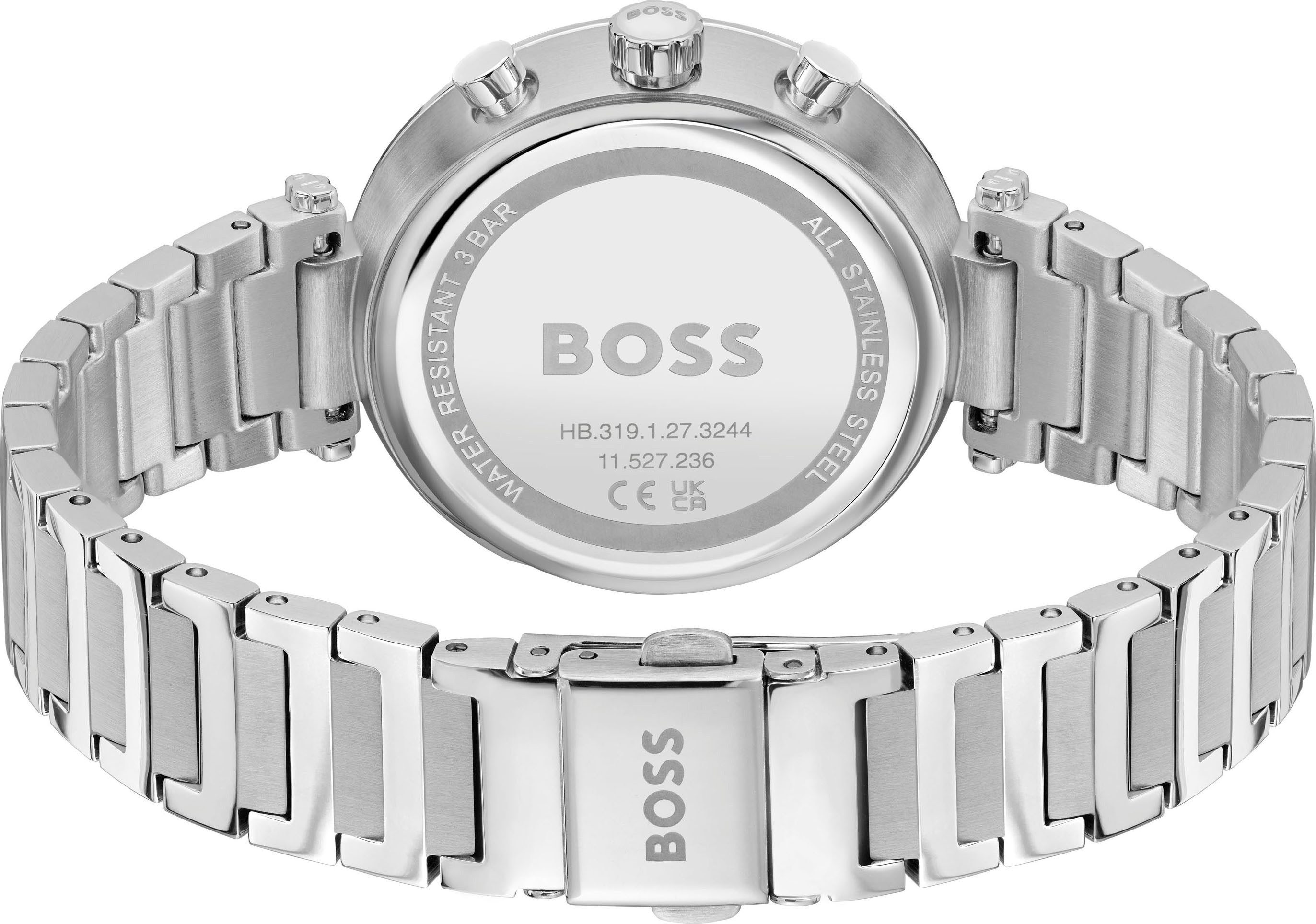 Boss Multifunctioneel horloge MAJESTY SPORT Quarzuhr, horloge, dameshorloge, leren band, analoog