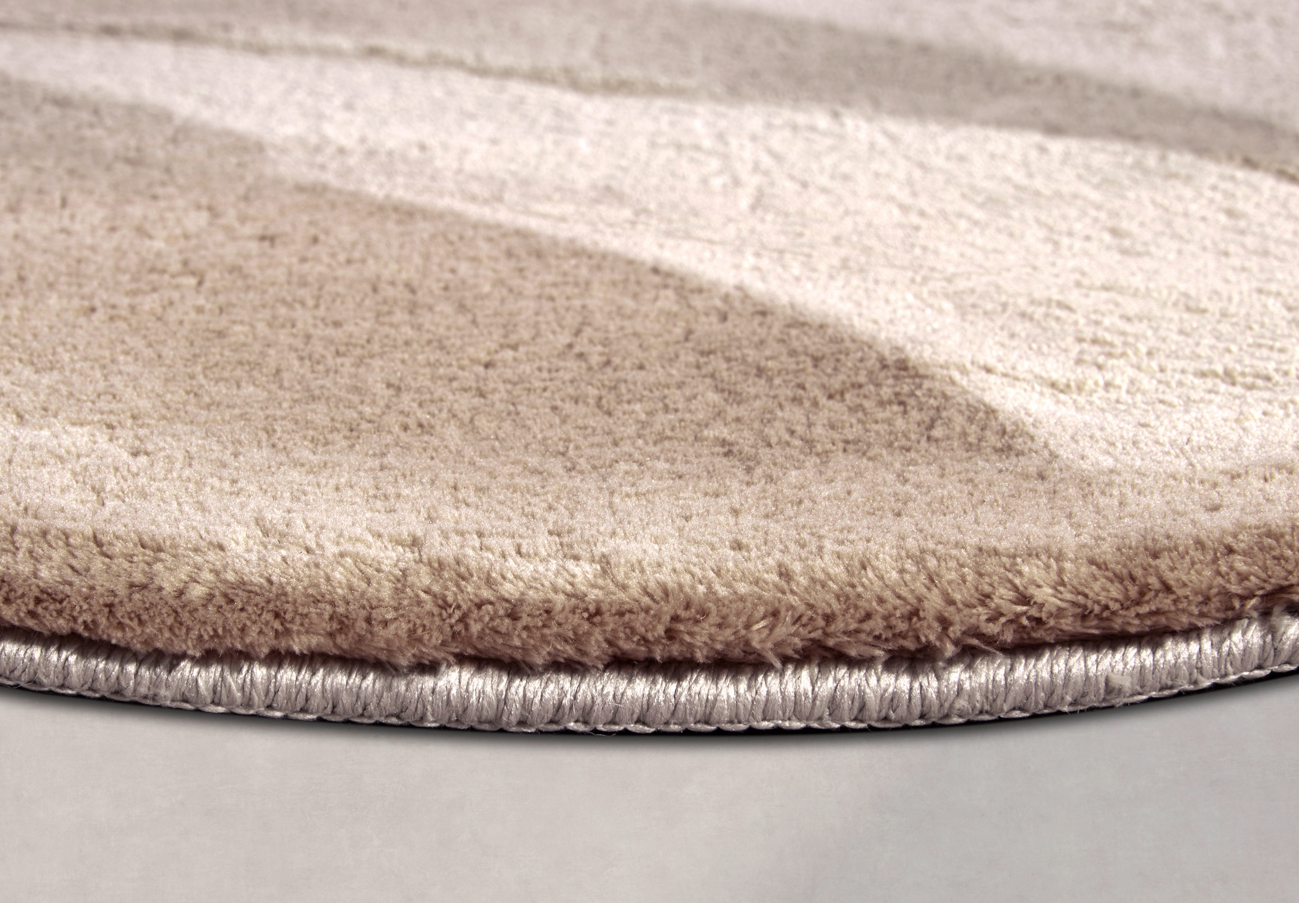 Villeroy & Boch Vloerkleed Leon Lange pool, shaggy, effen, pluizig, zacht, glanzend, modern, effen
