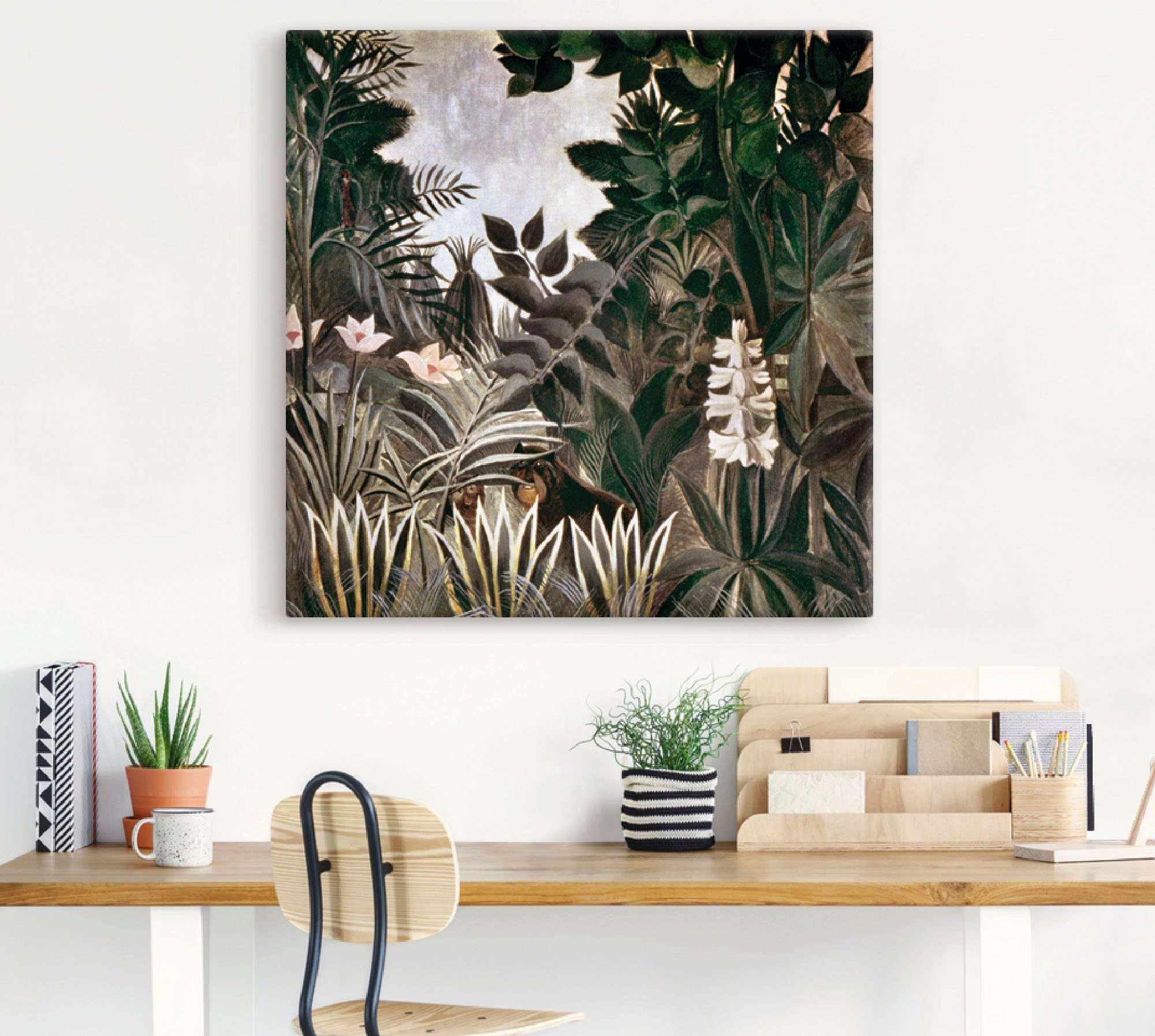 Artland Artprint Jungle, 1909 als artprint op linnen, muursticker in verschillende maten