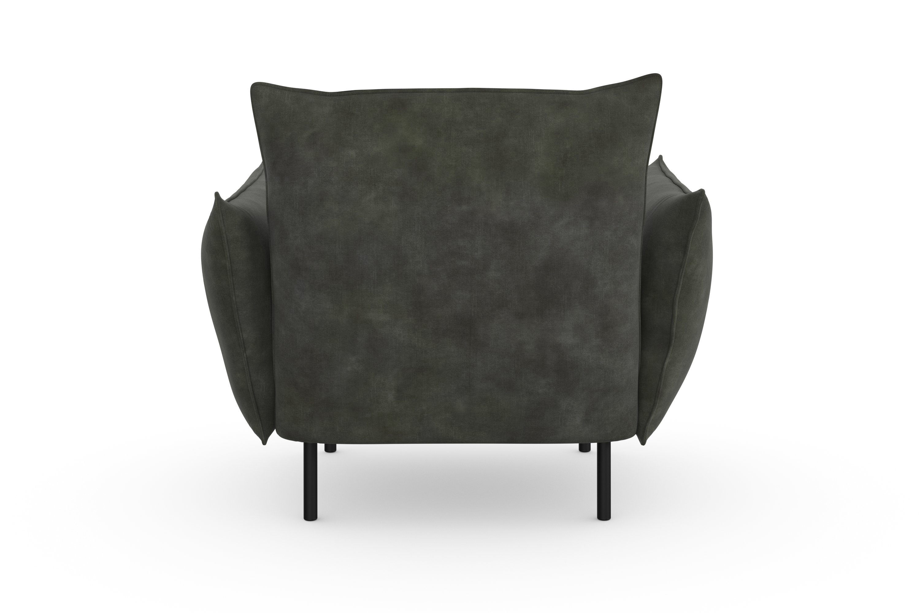 andas Fauteuil Stine cocktailstoel Bijzonder design door kussen-look en opstaande naad, by Morten Georgsen
