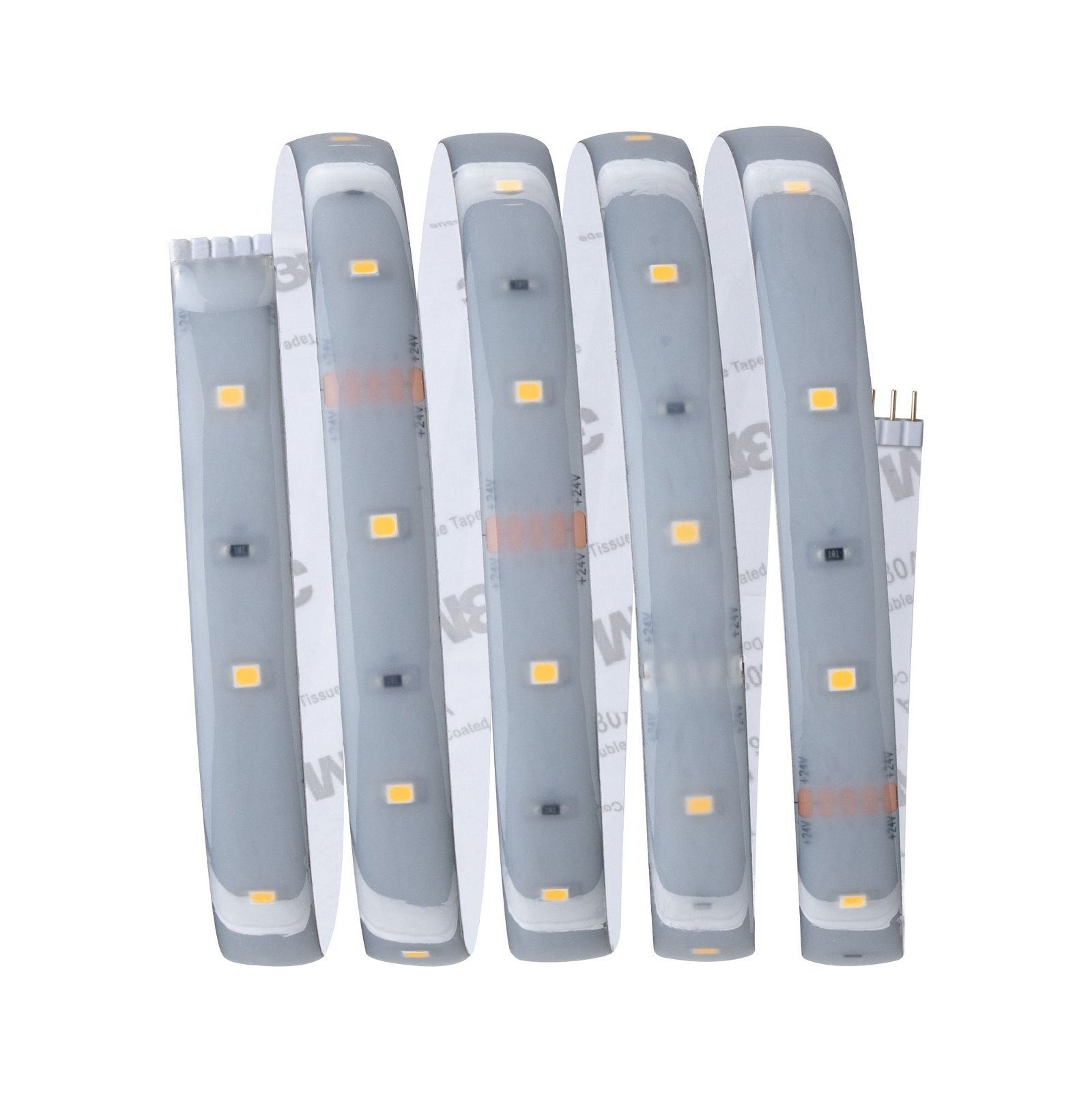 Paulmann Led-strepen MaxLED 250 Basisset 1,5m 2700K 6W 230/24V 24VA zilverkleur kunststof (1 stuk)
