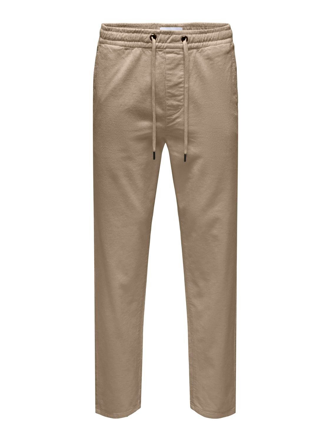 ONLY & SONS Cordbroek ONSLINUS TAP CORDUROY 0185 PANT NOOS