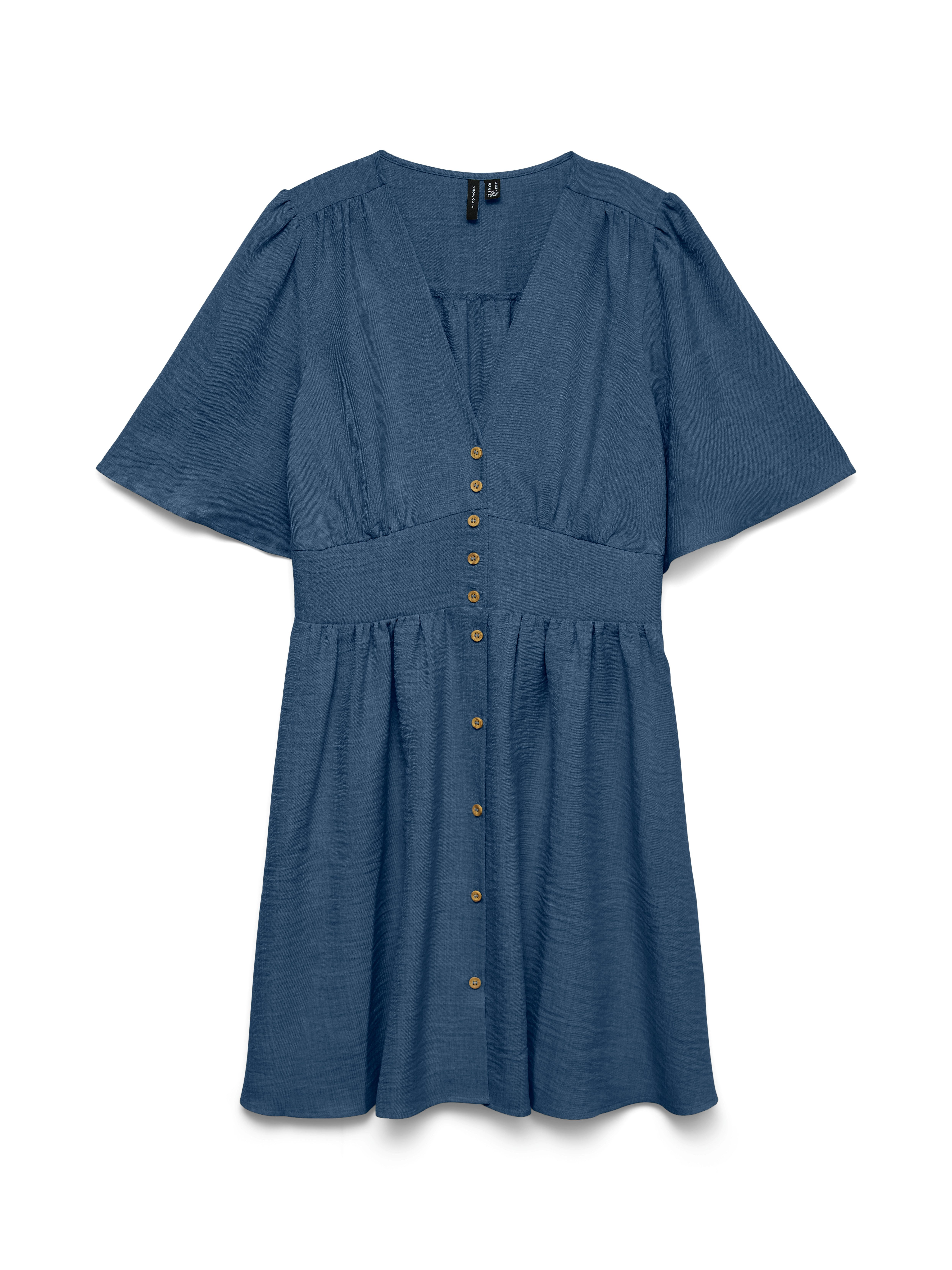 Vero Moda Mini-jurk VMMELANEY 2/4 SHORT DRESS WVN NOOS
